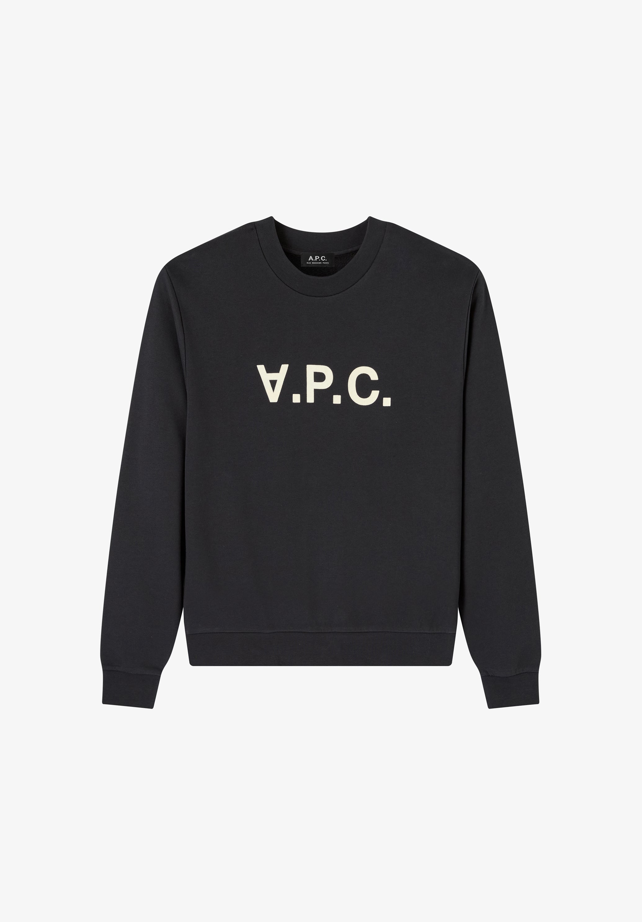 APC VPC SWEAT ロゴ スウェット black sizeXL Black sweatshirt with V.P.C. logo | A.P.C.
