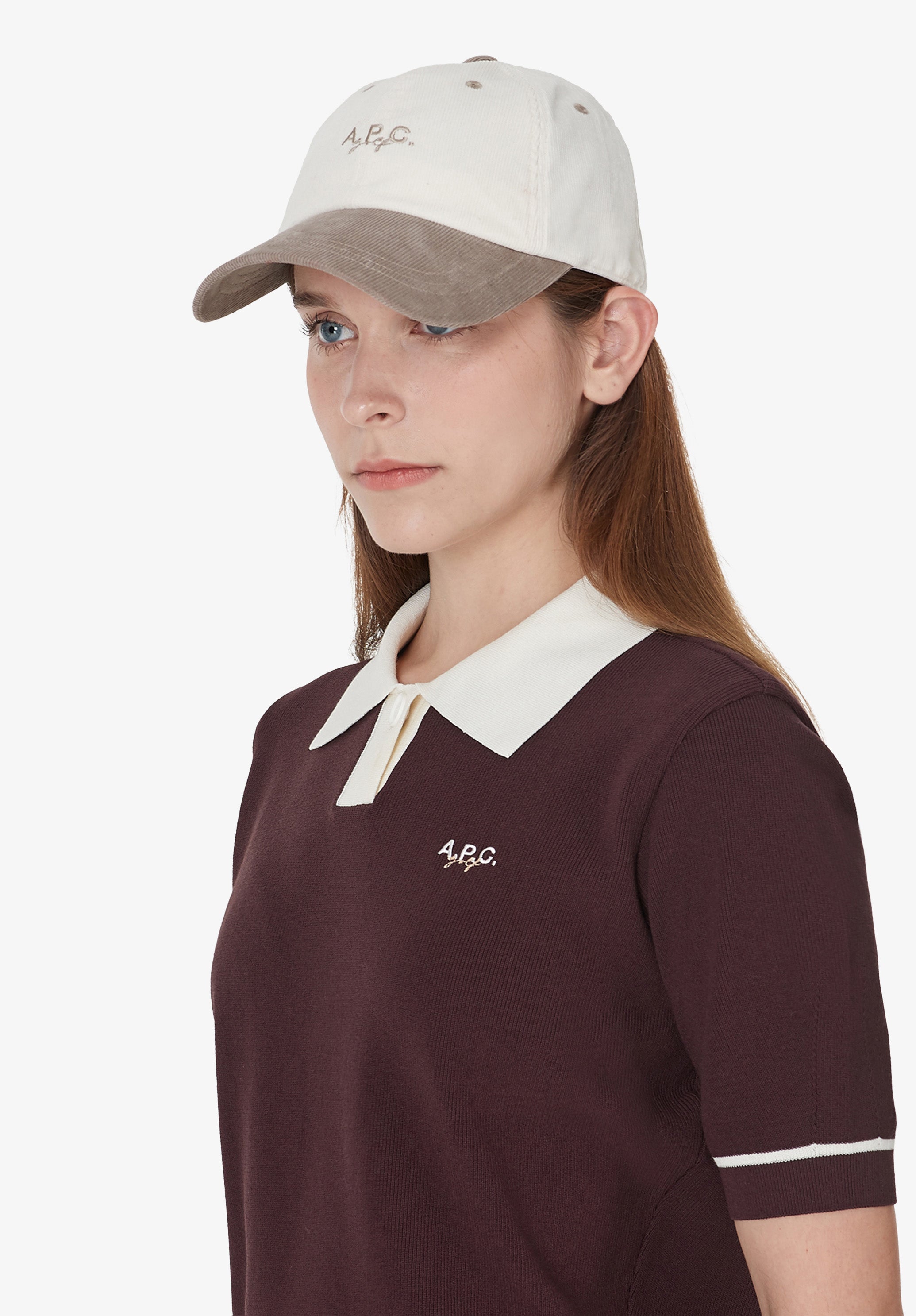 Cap with tee holder - 2