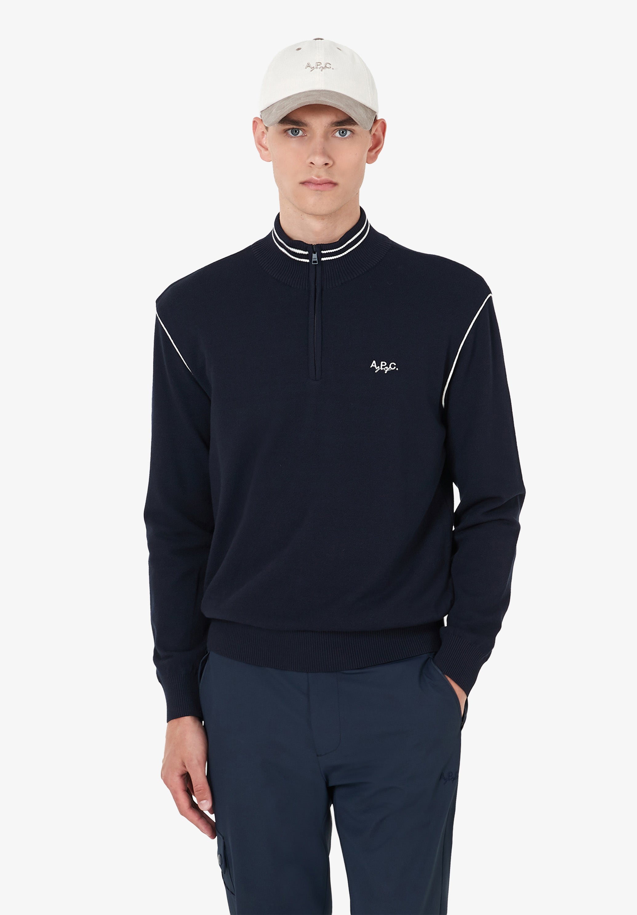 Cap with tee holder - 5