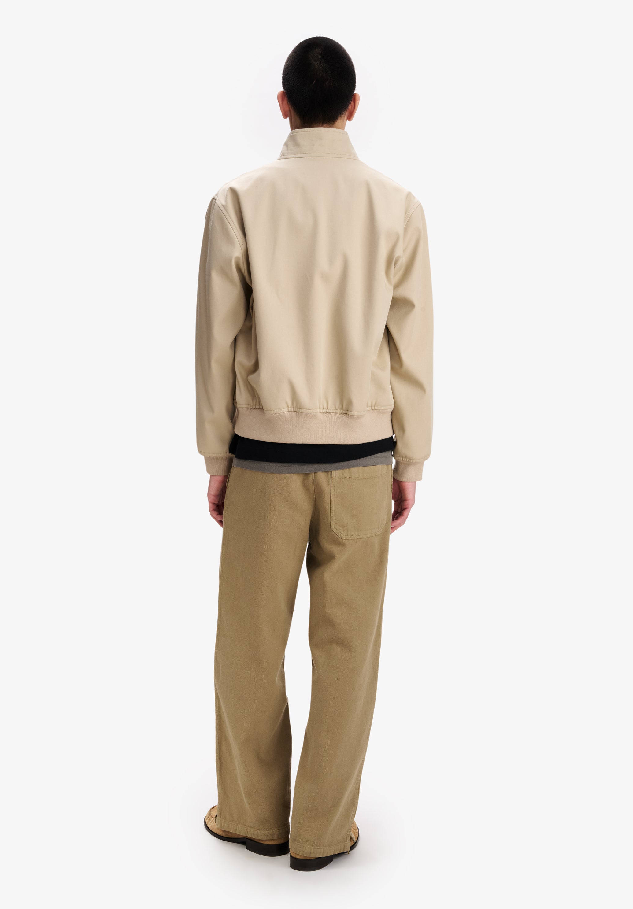 Dark beige workwear trousers - 2