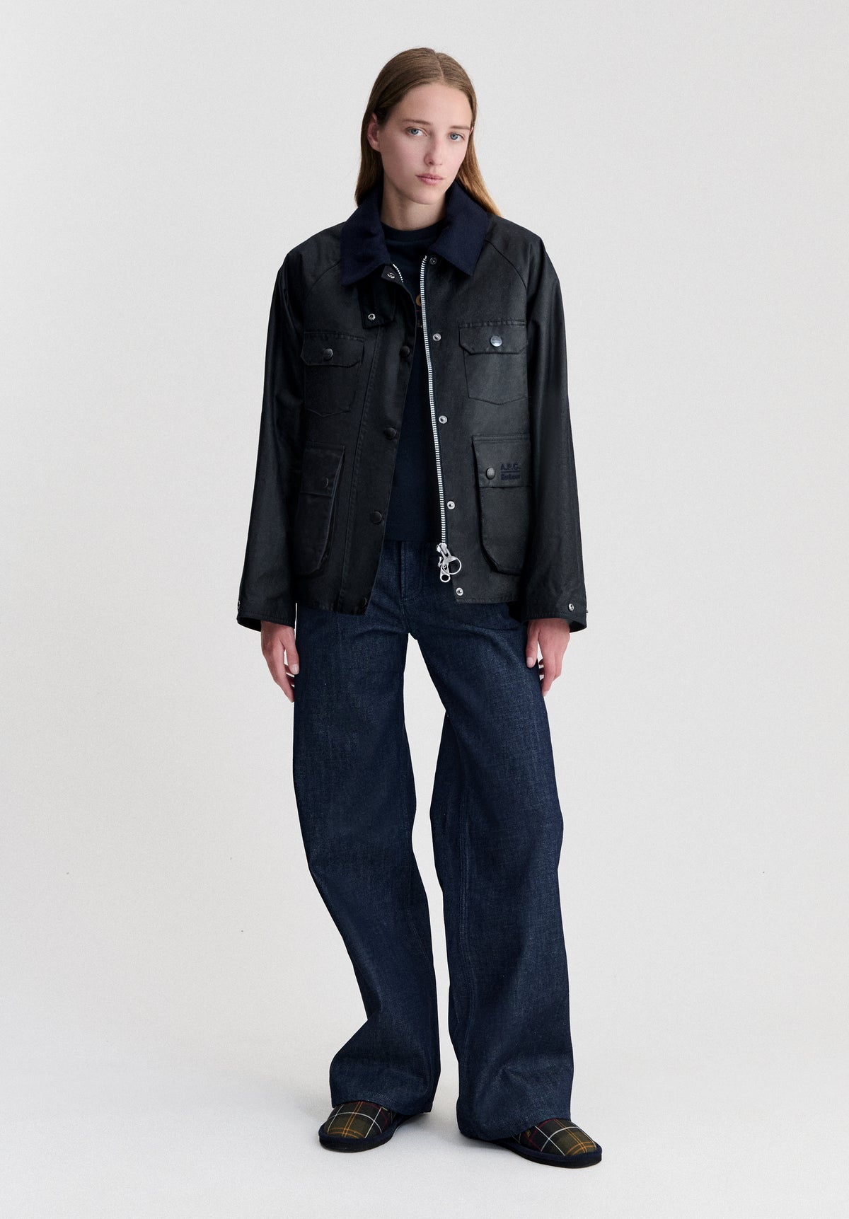 Spey Wax Jacket A.P.C X Barbour - 1
