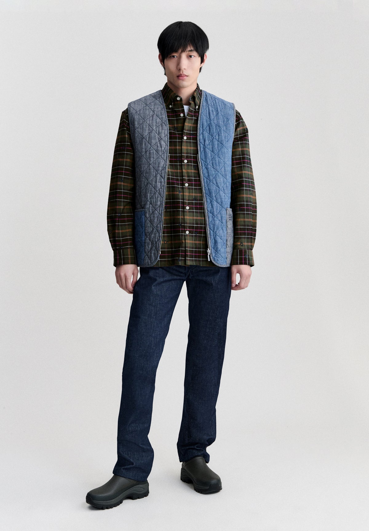 Zip-In Quilt Liner A.P.C X Barbour