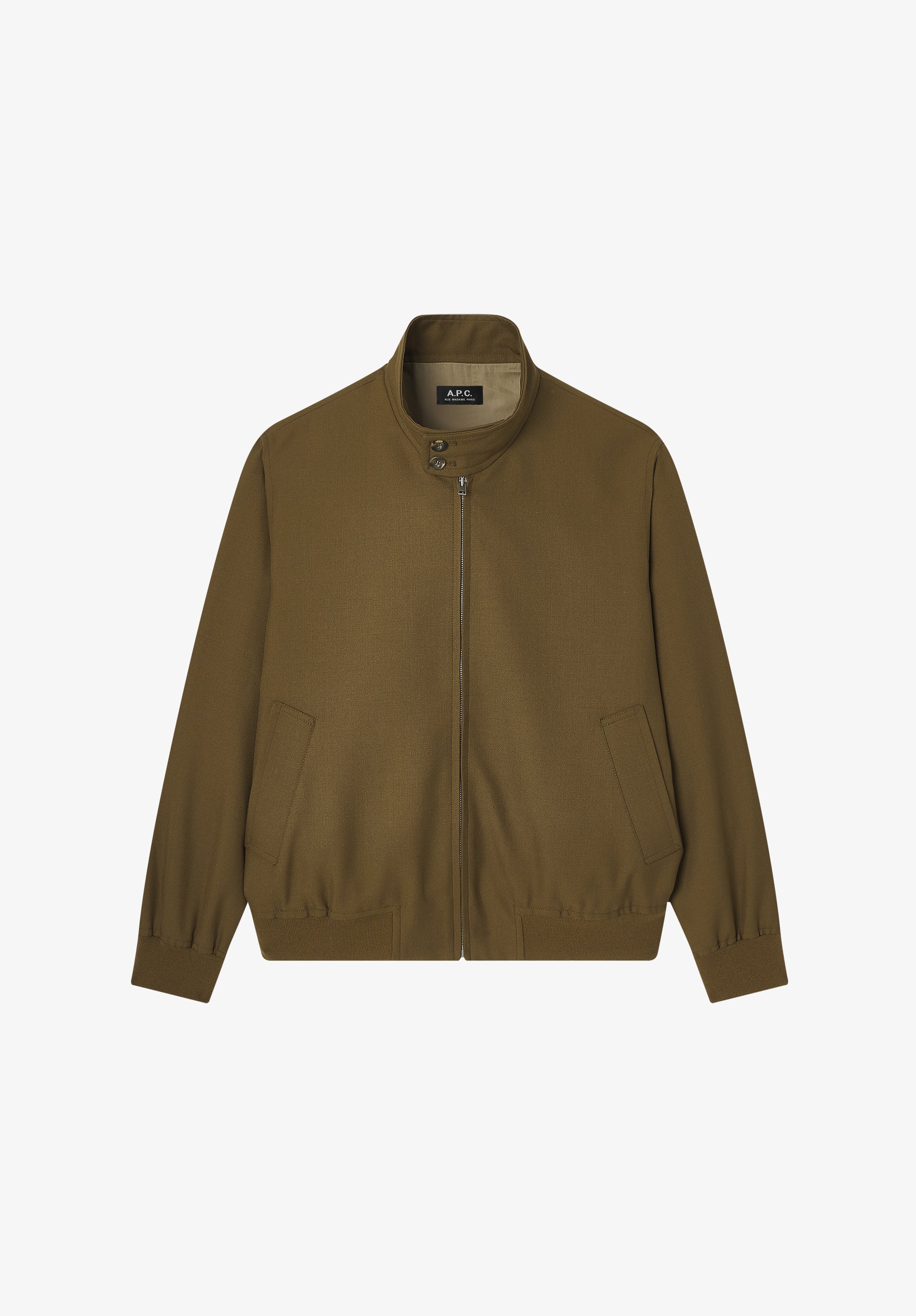 ジャケット・アウター a.p.c. leather zip jacket made in france Zipped jacket | A.P.C.