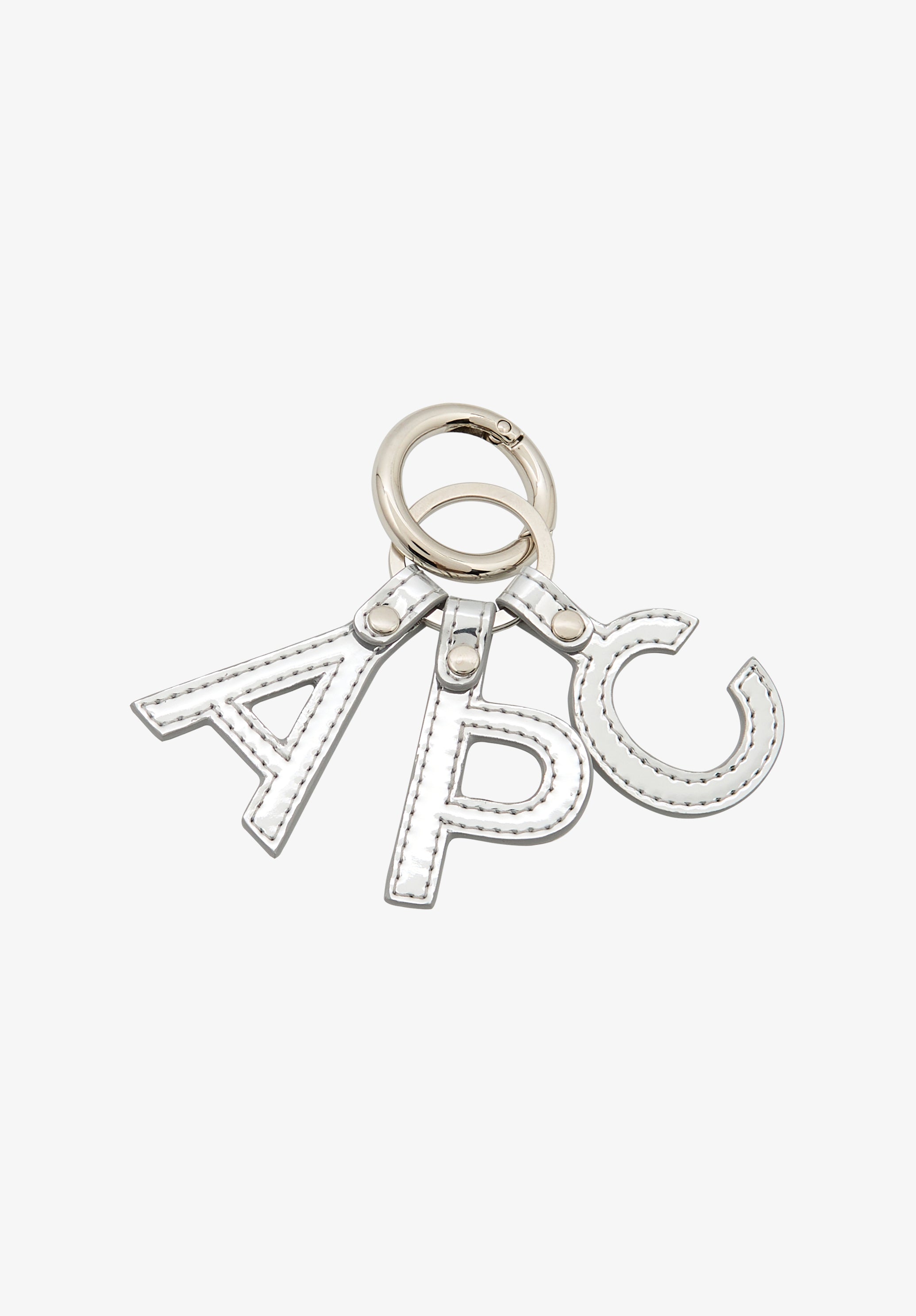 Lettres A.P.C. key ring - 0