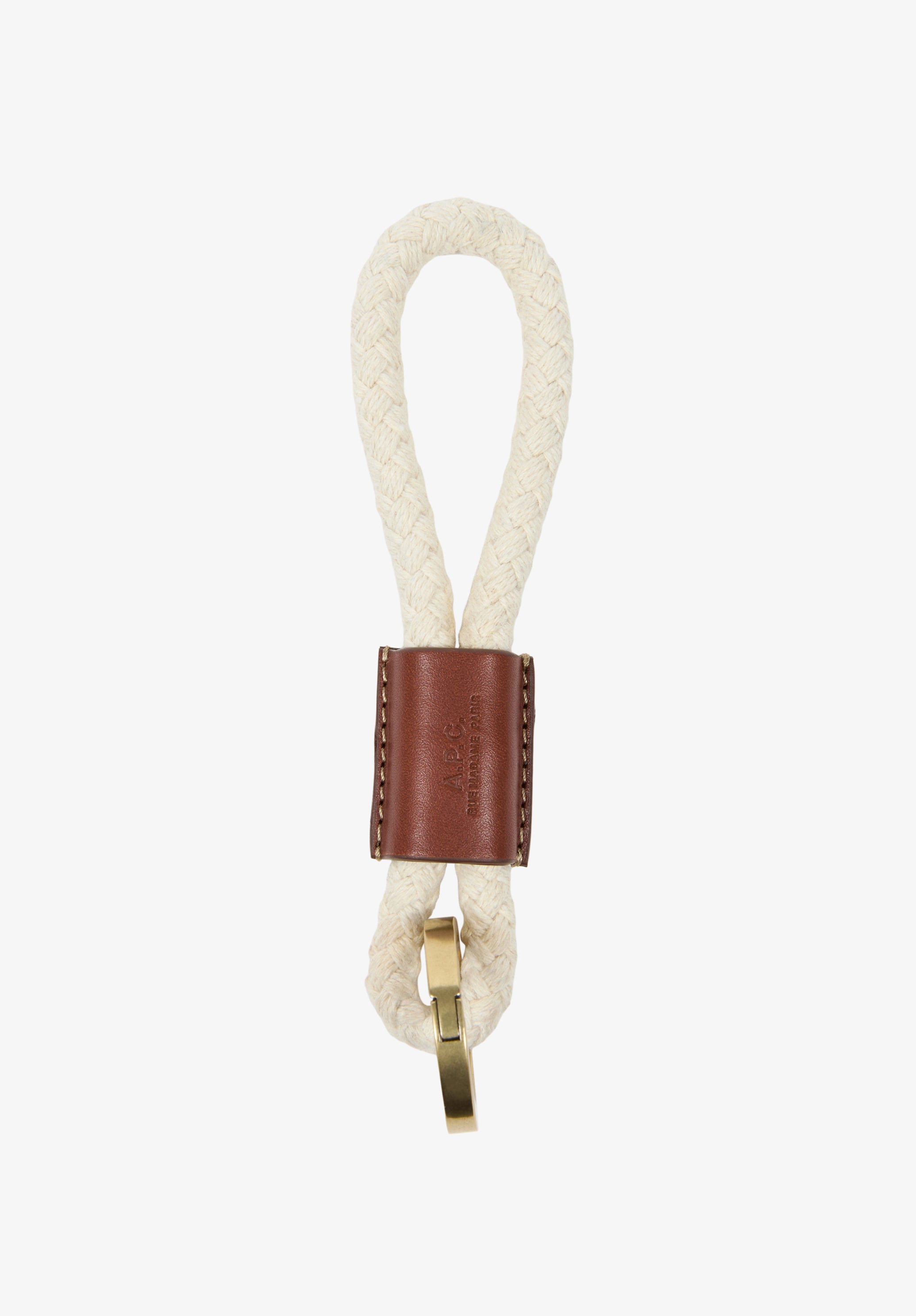 Braided rope keyring - 0