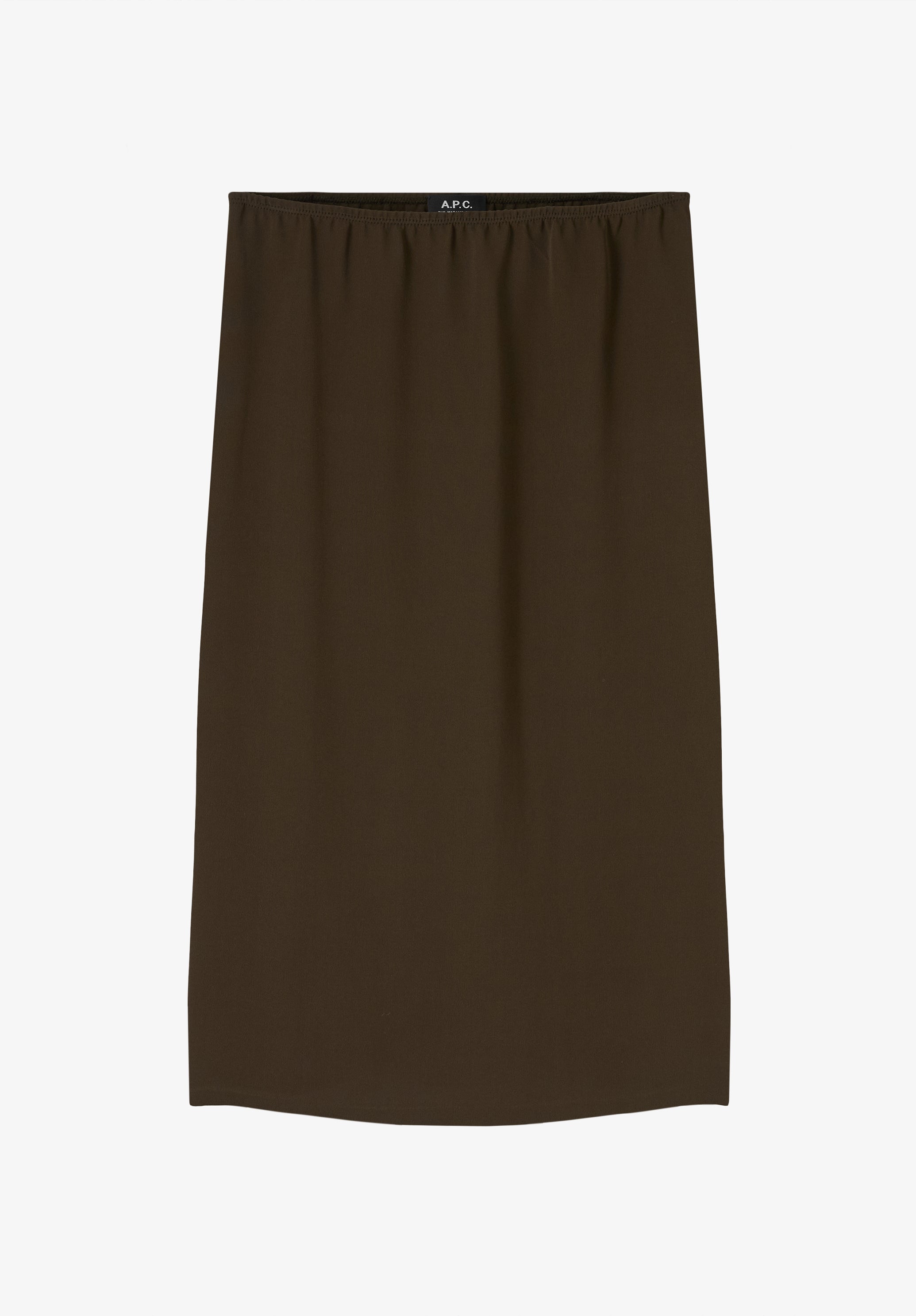 Long dark green skirt - 0