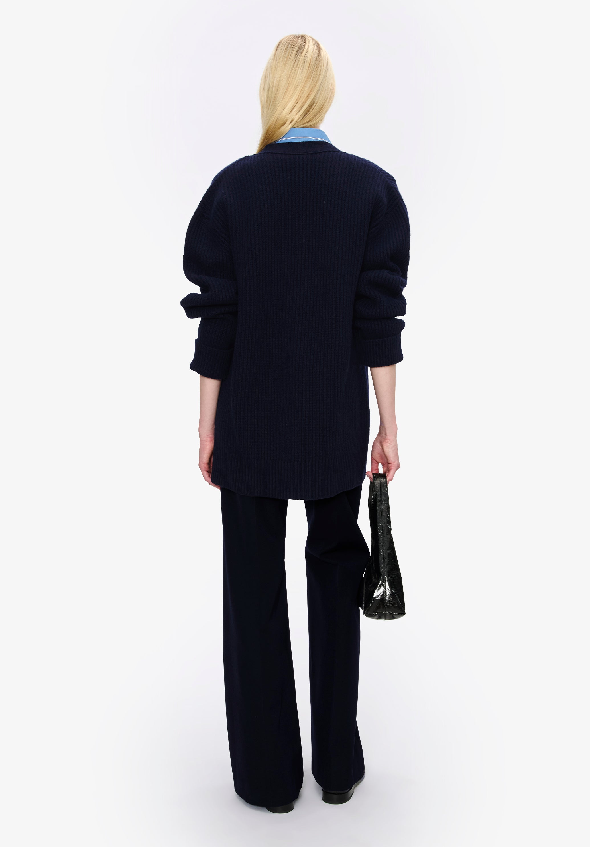 Wool-cashmere unisex cardigan - 6