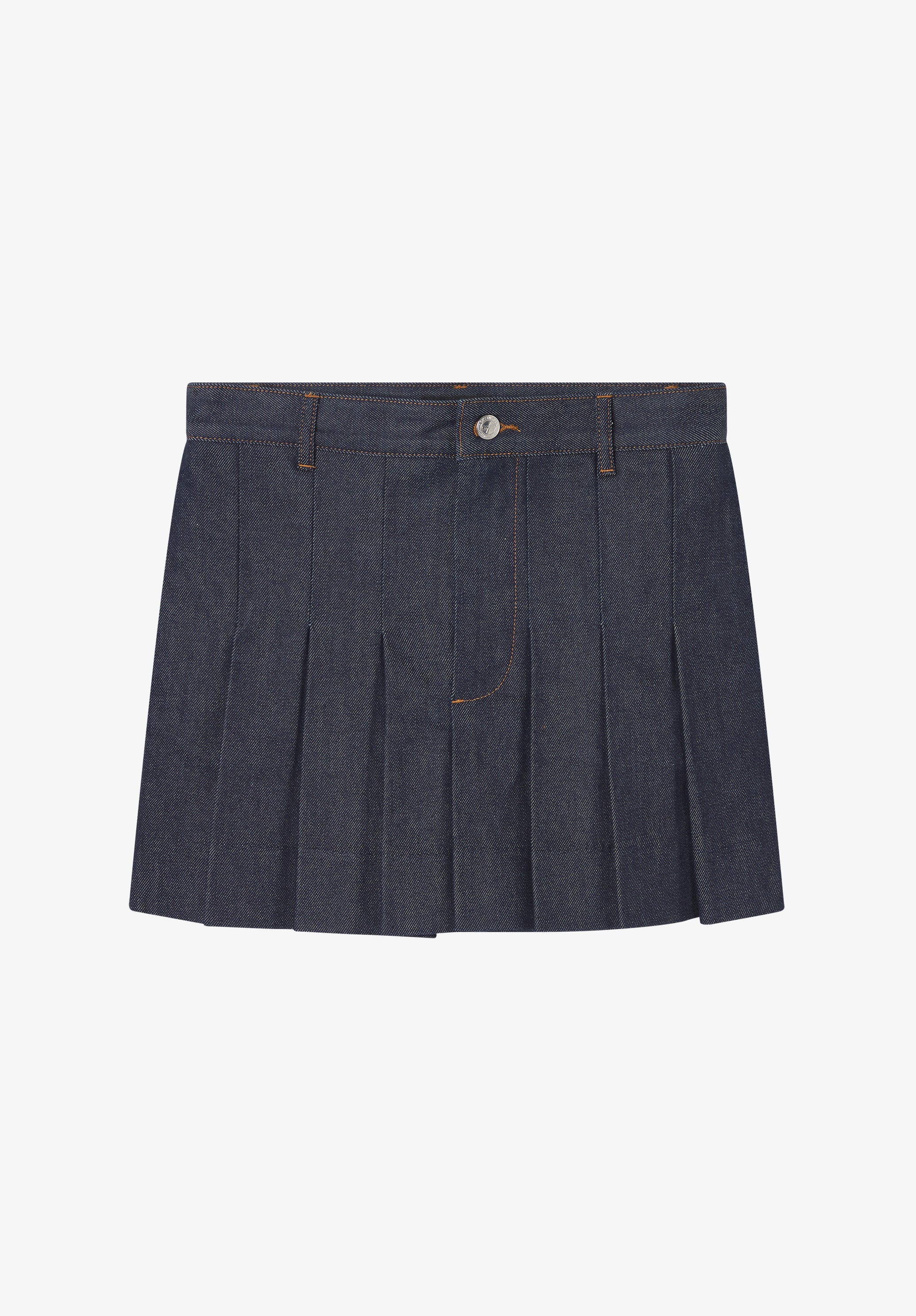 Pleated mini skirt - 0