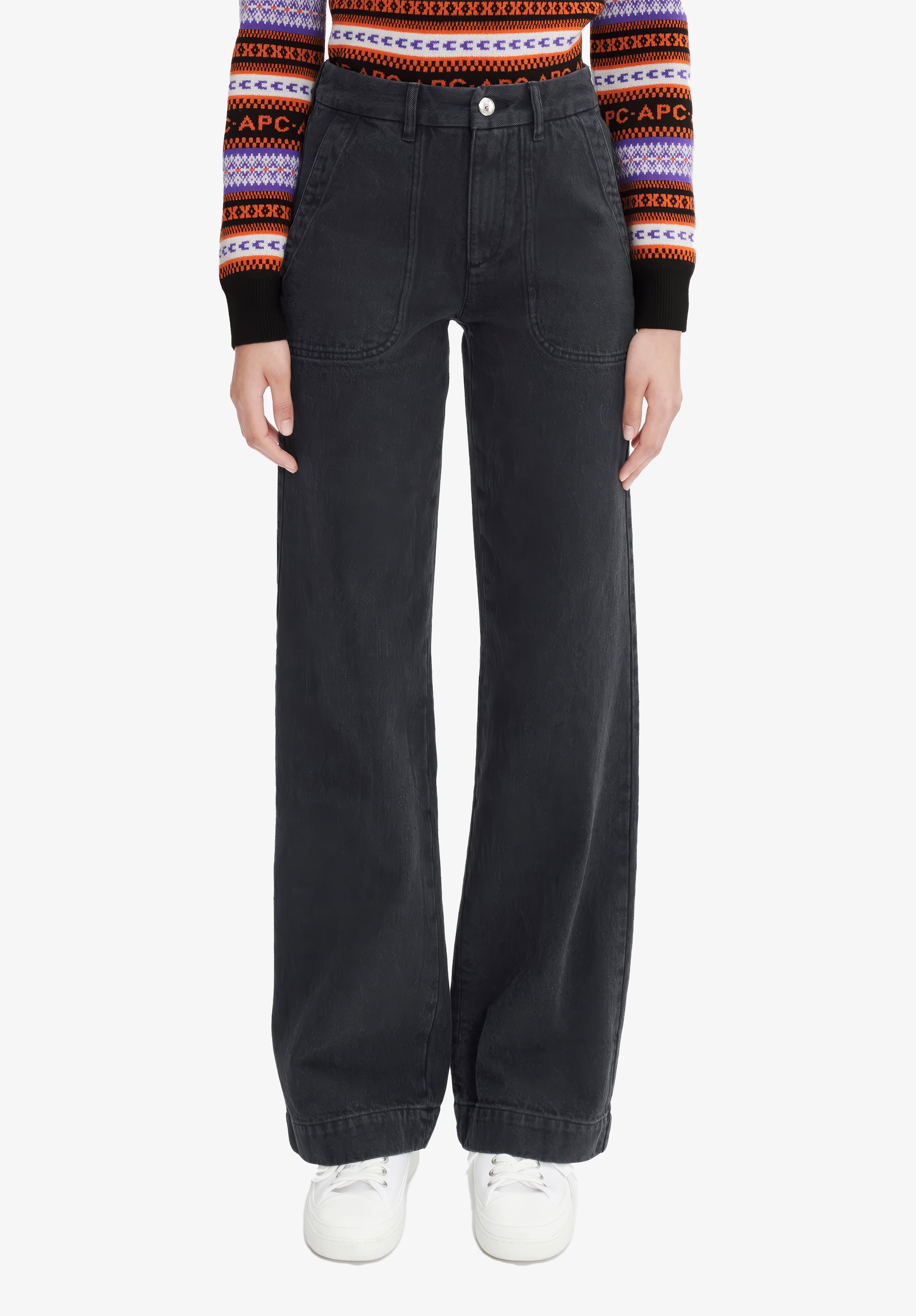 A.P.C｜JEANS (JEANS SEASIDE (COGUT F09085 IAB)) Seaside jeans | 100% cotton | A.P.C. Ready-to-Wear