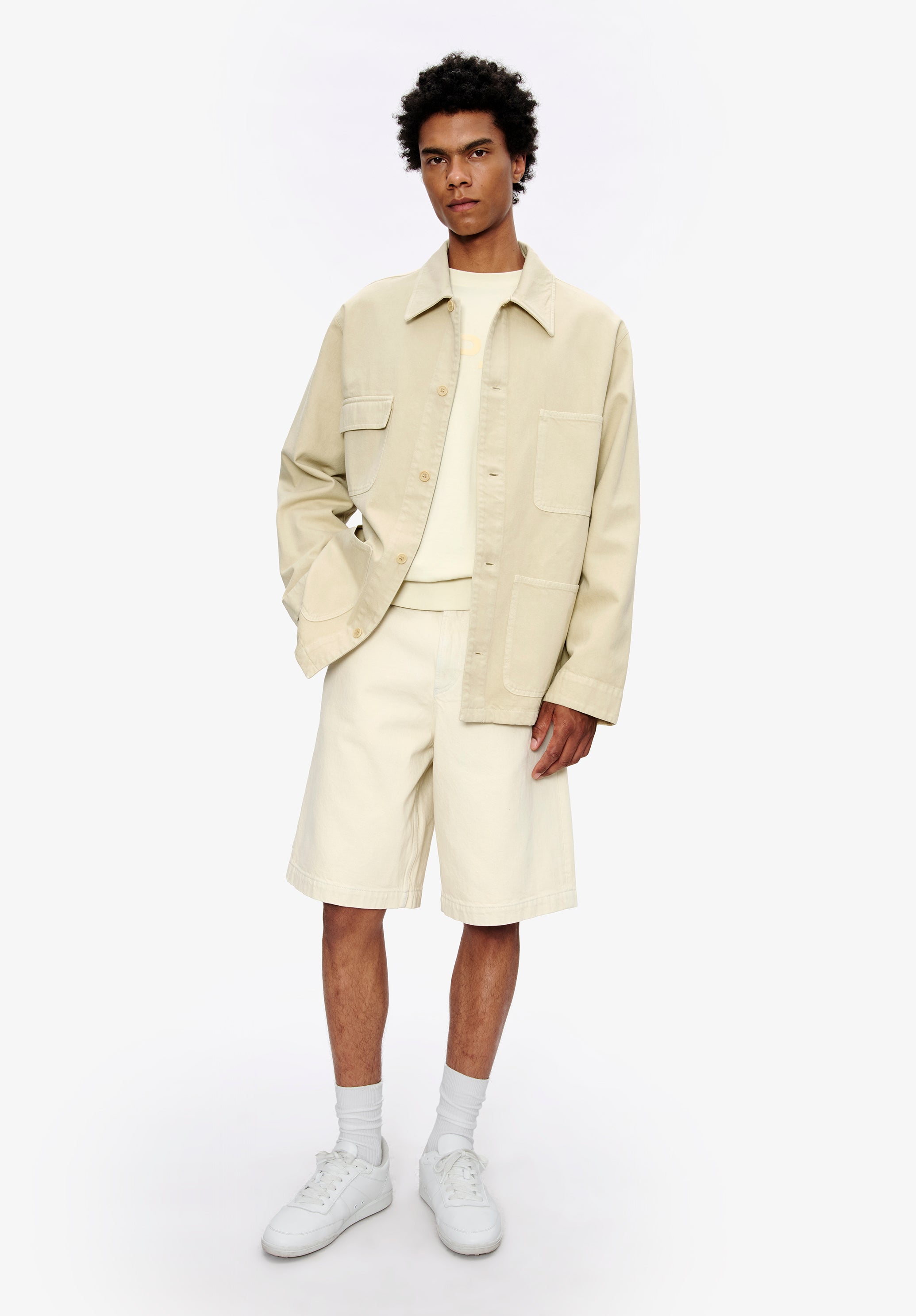 Loose-fit overshirt-jacket - 1