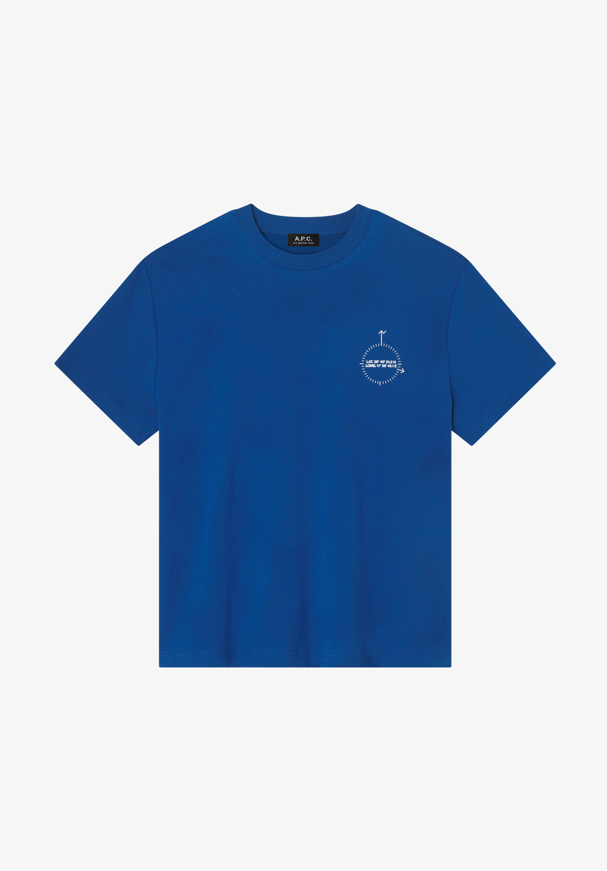 Quality cotton T shirts for men, round collar and polo shirt | A.P.C.