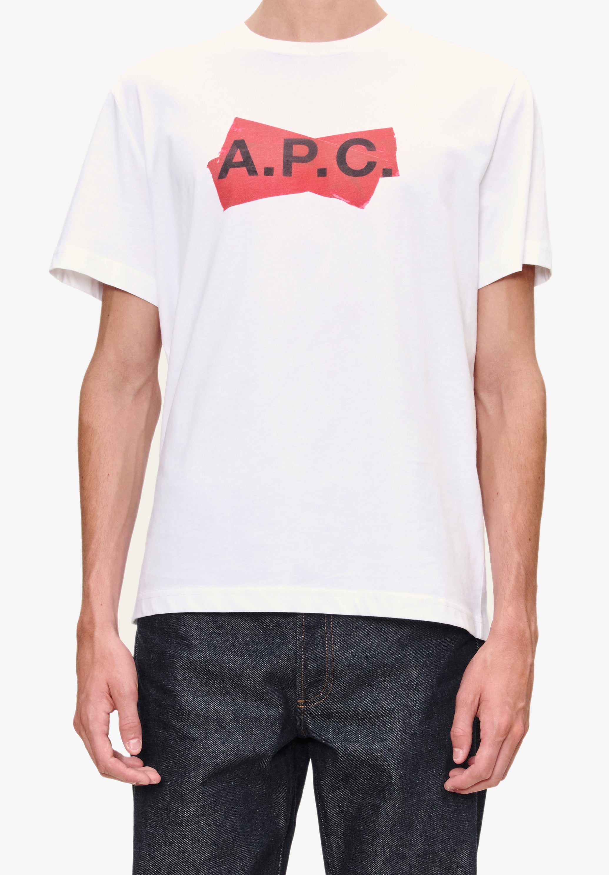 Quality cotton T shirts for men, round collar and polo shirt | A.P.C.