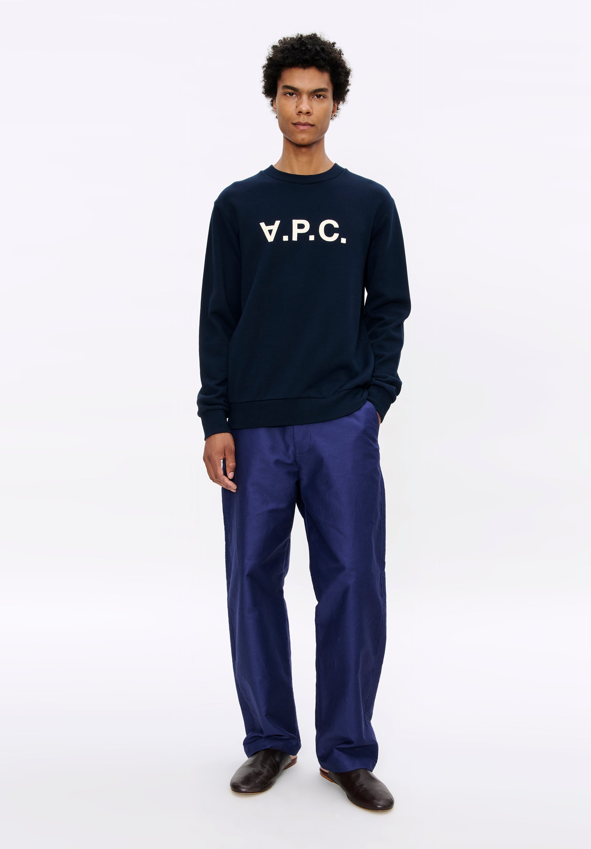 【美品】StevenAlan  A.P.C. LOGO SWEAT SHIRT Logo A.P.C. sweater | Knitwear | A.P.C. Ready-to-Wear
