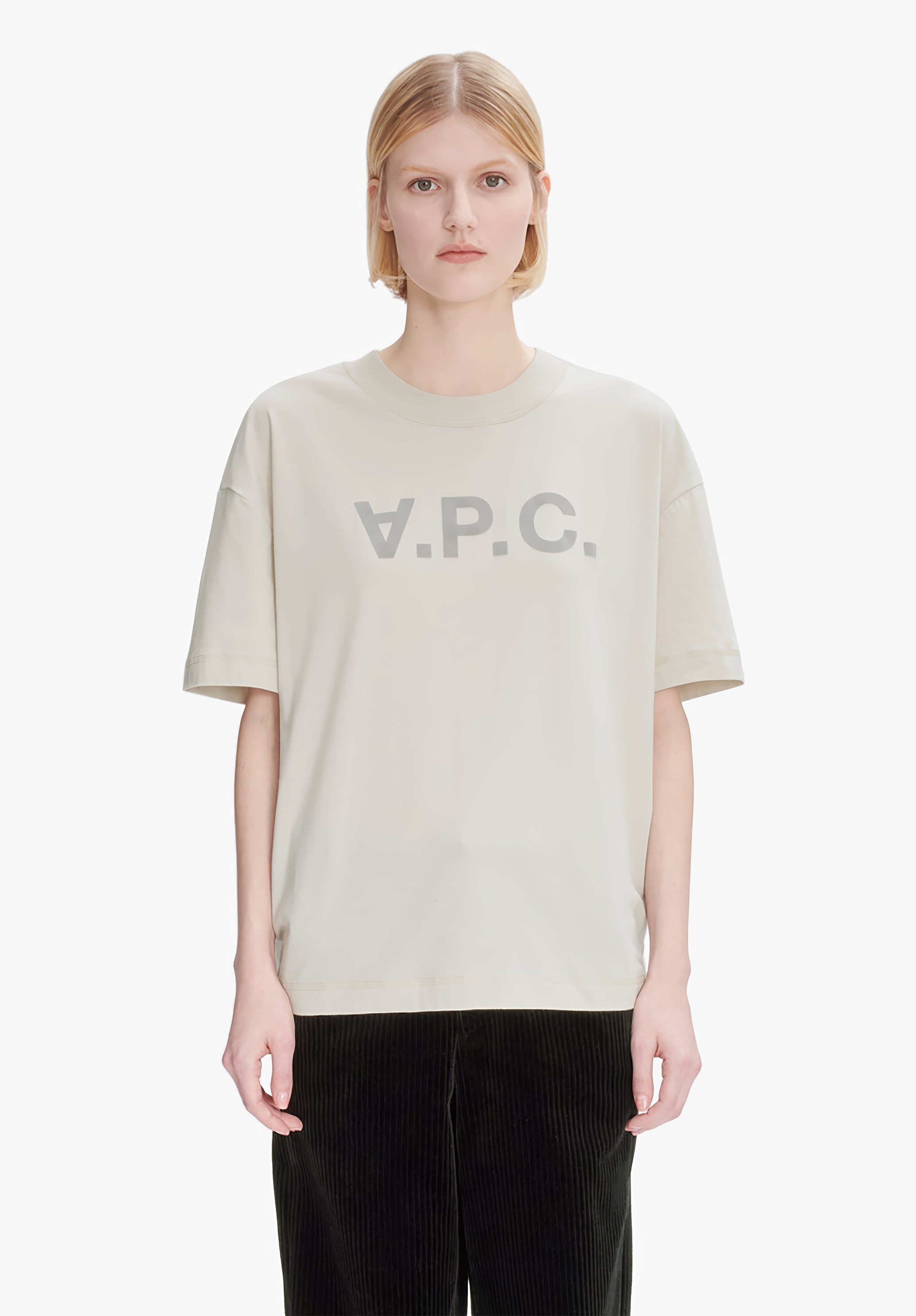 ★★APC All Purpose Creams★★ Grand VPC Overfit Short Sleev Oversize Grand VPC T-shirt | A.P.C.