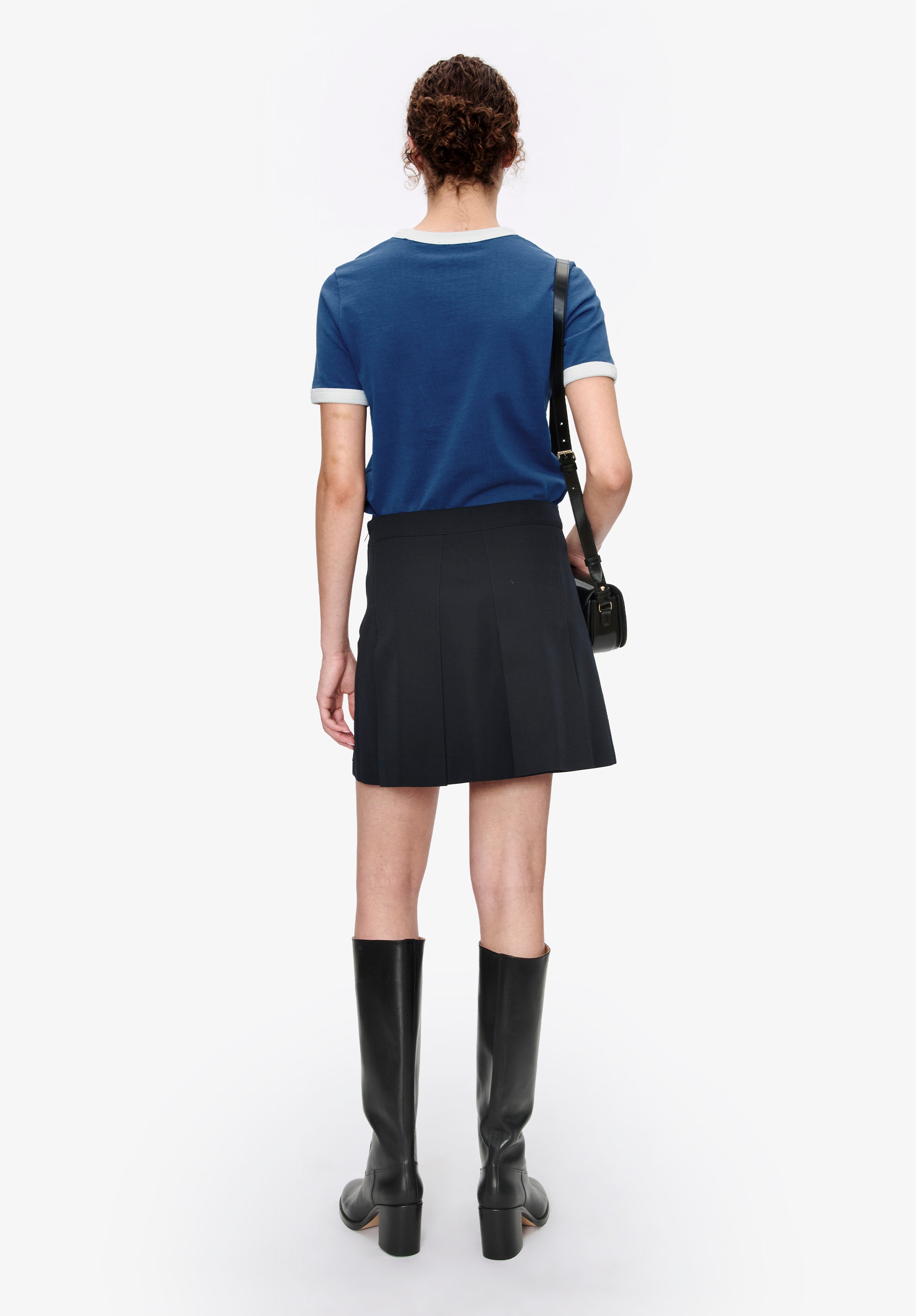 Ringer crop T-shirt - 3