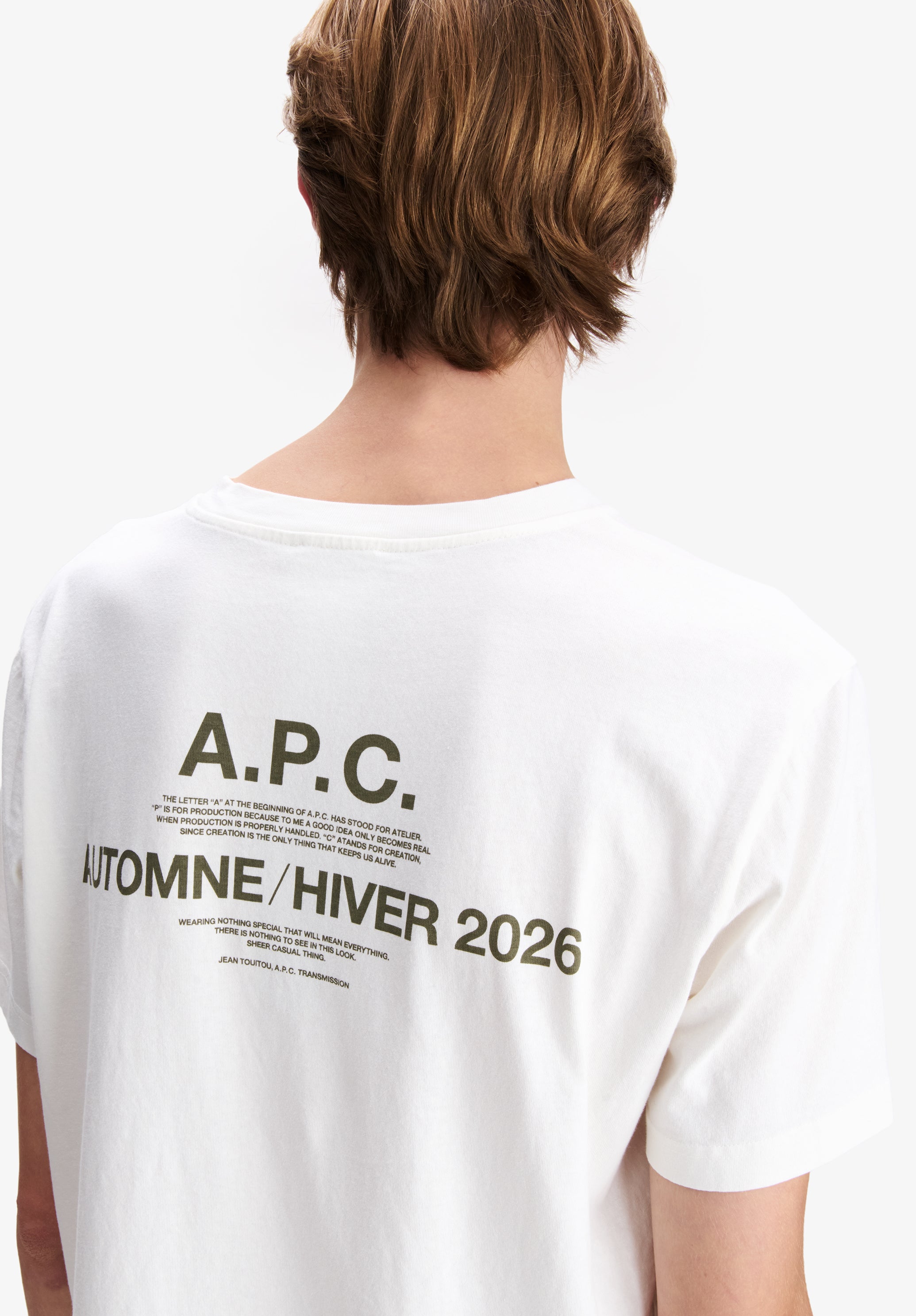 Off-white A.P.C. Autumn 26 t-shirt | A.P.C.