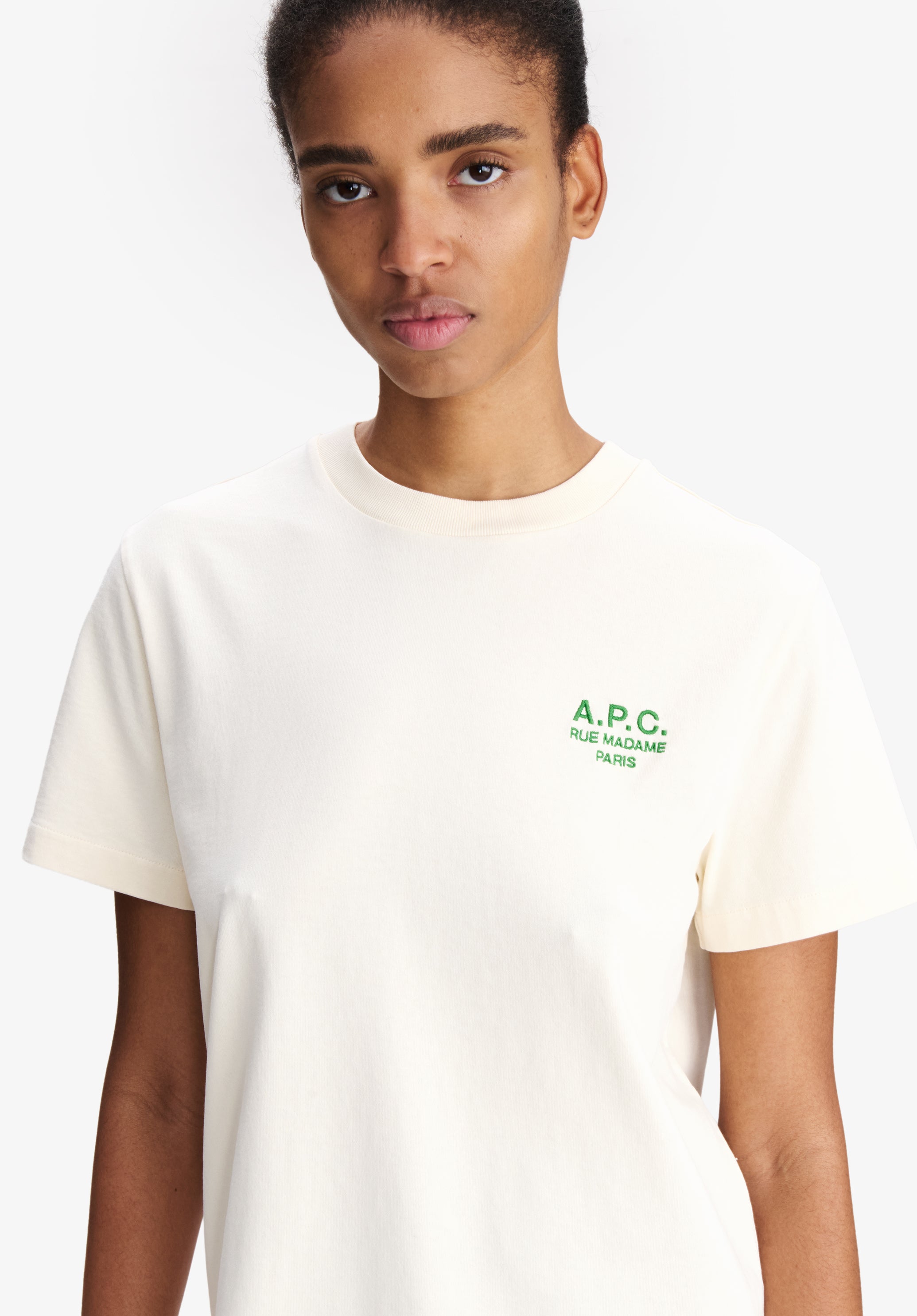A.P.C - 新品未使用 A.P.C. T-SHIRT RUE MADAME ホワイト M Rue Madame Standard T-Shirt | A.P.C.