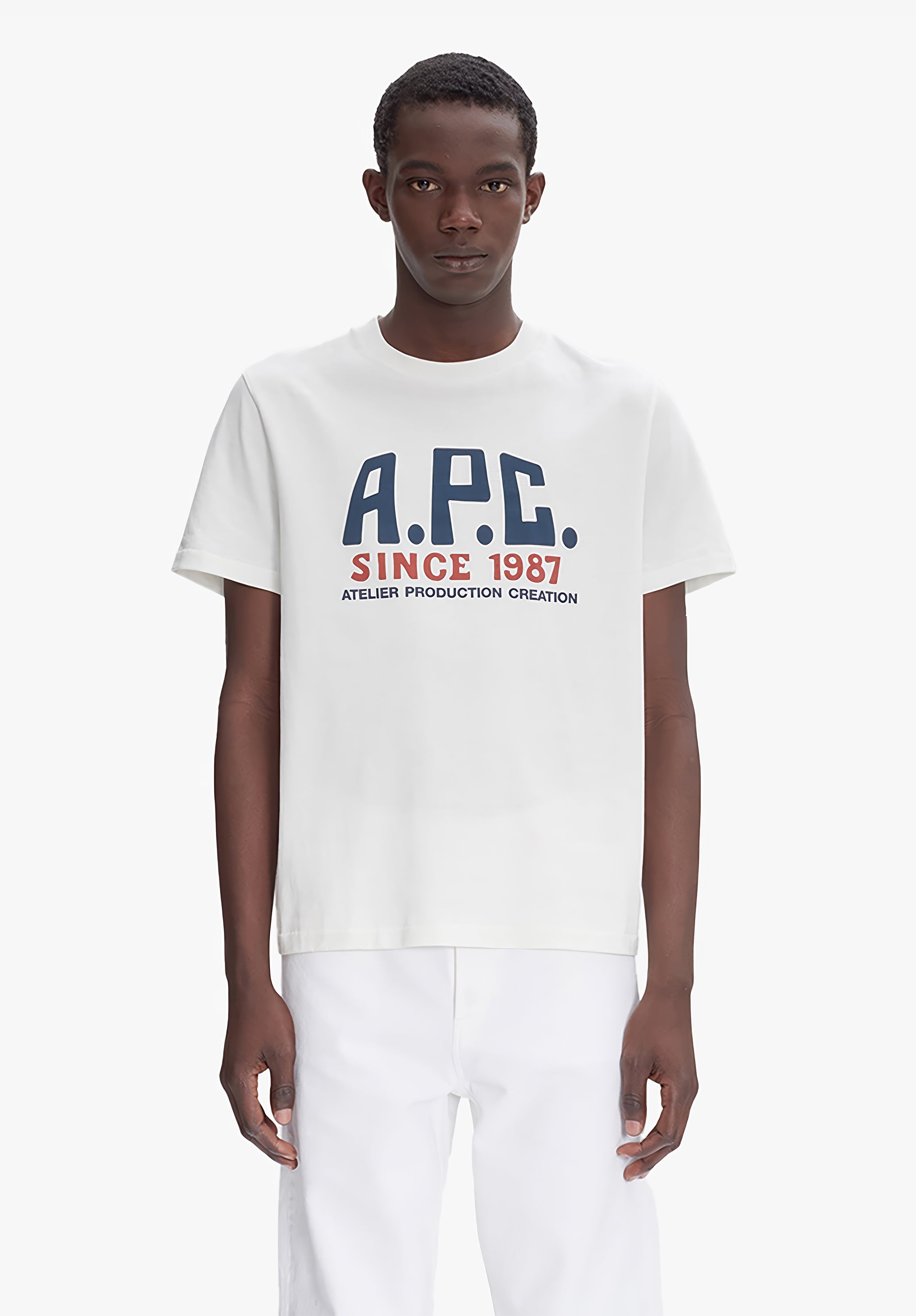 【関税・送料込み】A.P.C. print Label T-shirt Print Label T-shirt | A.P.C.