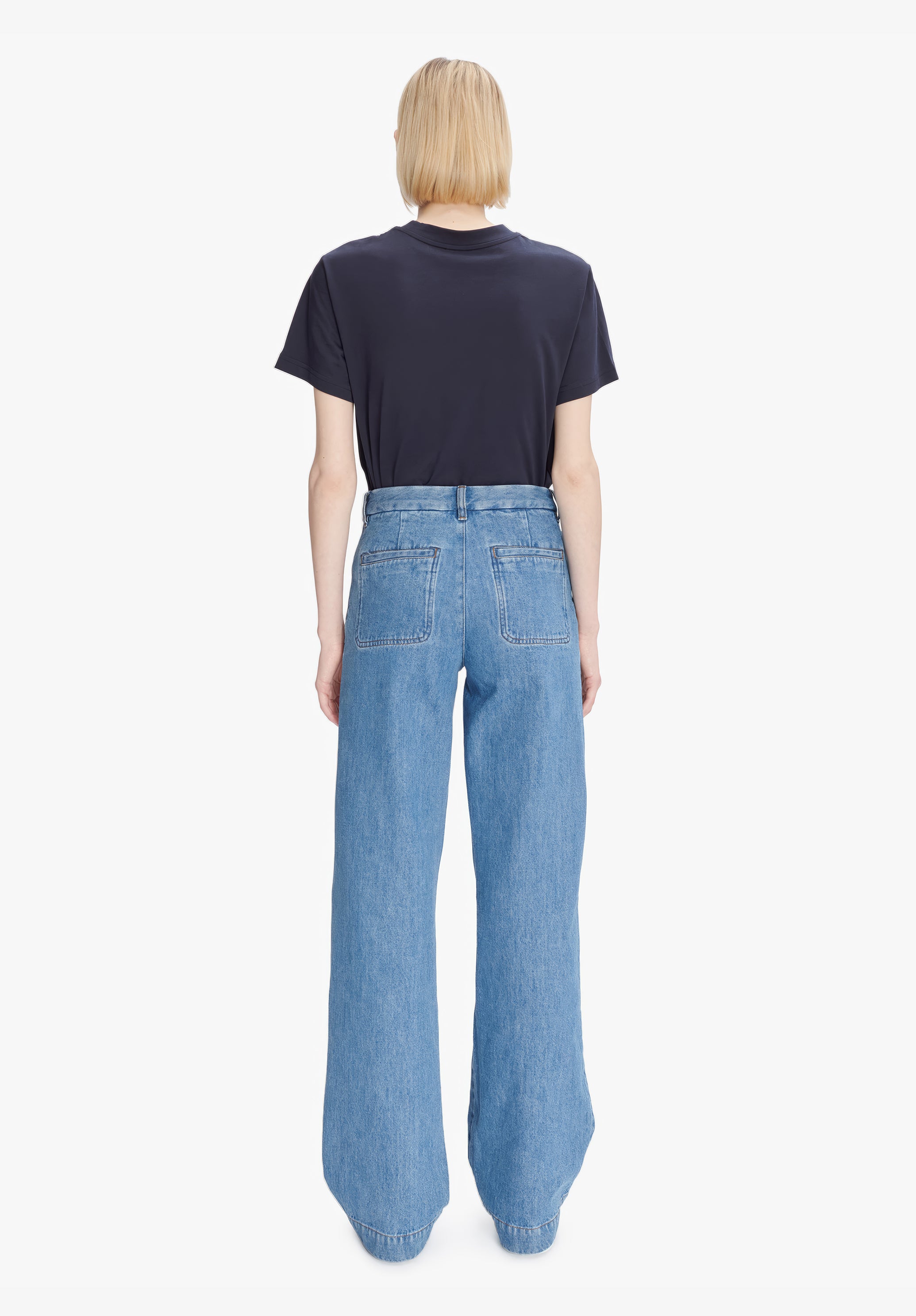 A.P.C｜JEANS (JEANS SEASIDE (COGUT F09085 IAB)) Seaside jeans | 100% cotton | A.P.C. Ready-to-Wear