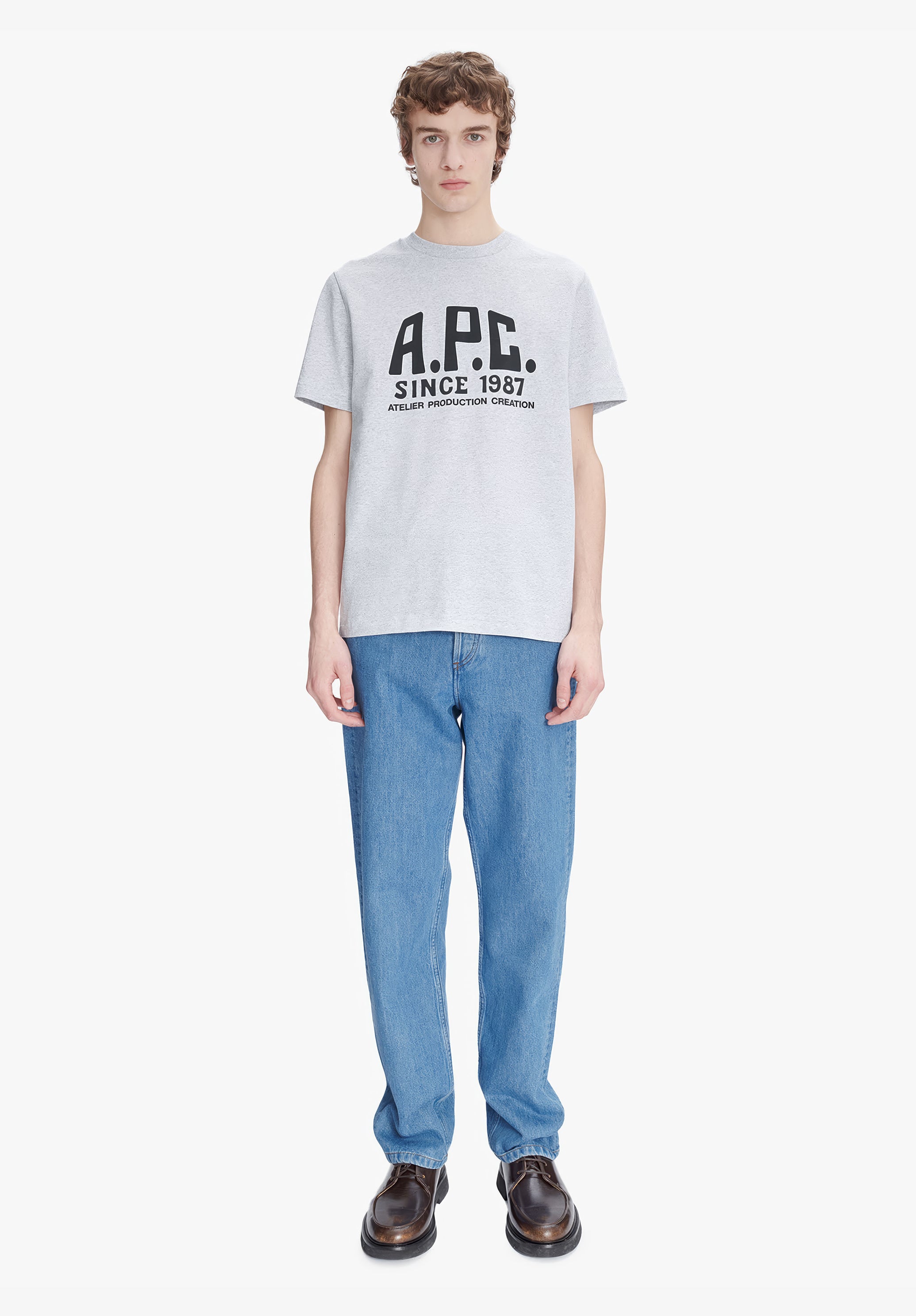 Fairfax jeans | Stonewashed Indigo Japanese Denim | A.P.C.
