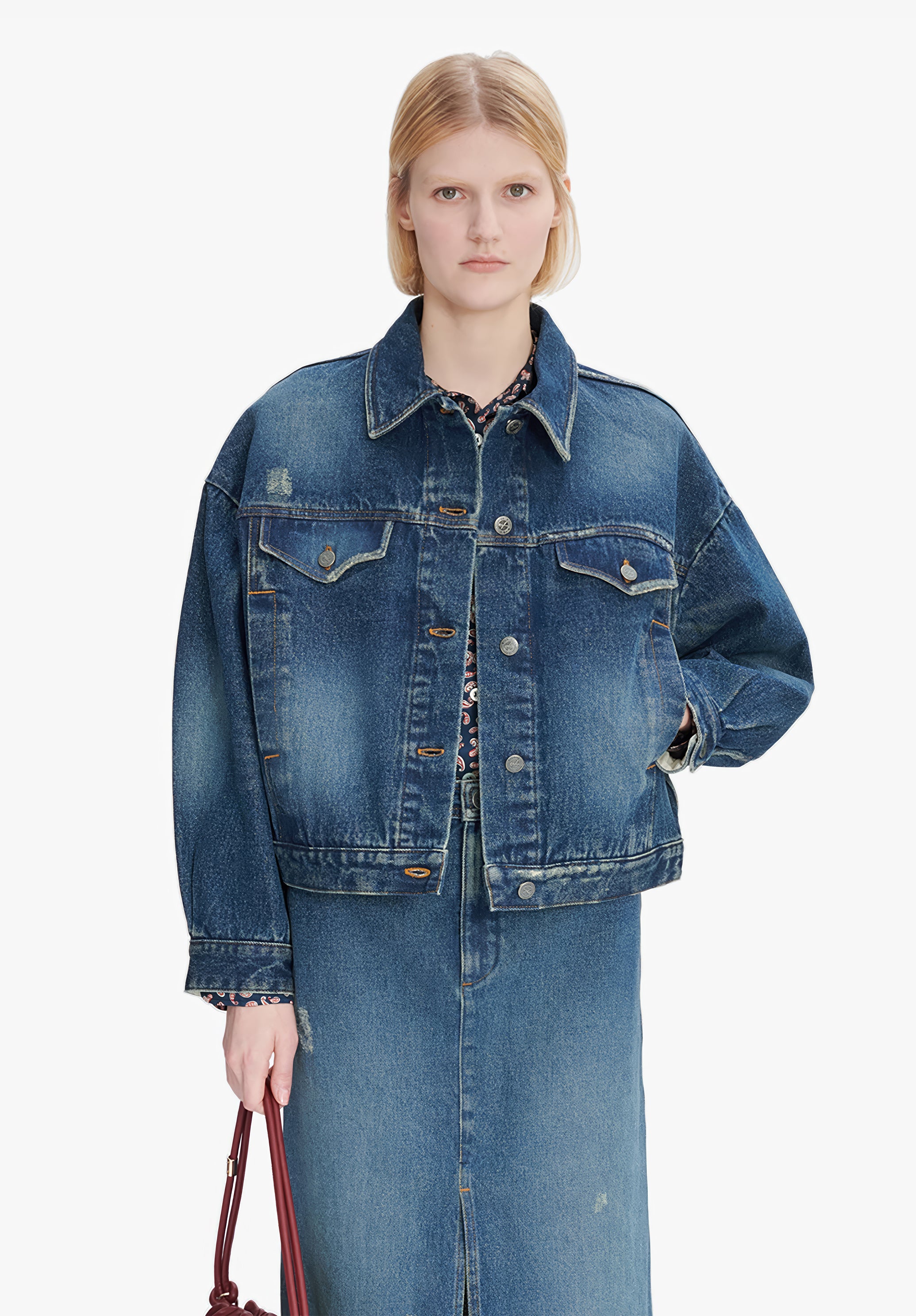 A.P.C｜JACKETS (Cally Jacket (COGZV F02905 AAD)) Cally jacket Dark navy blue | A.P.C.