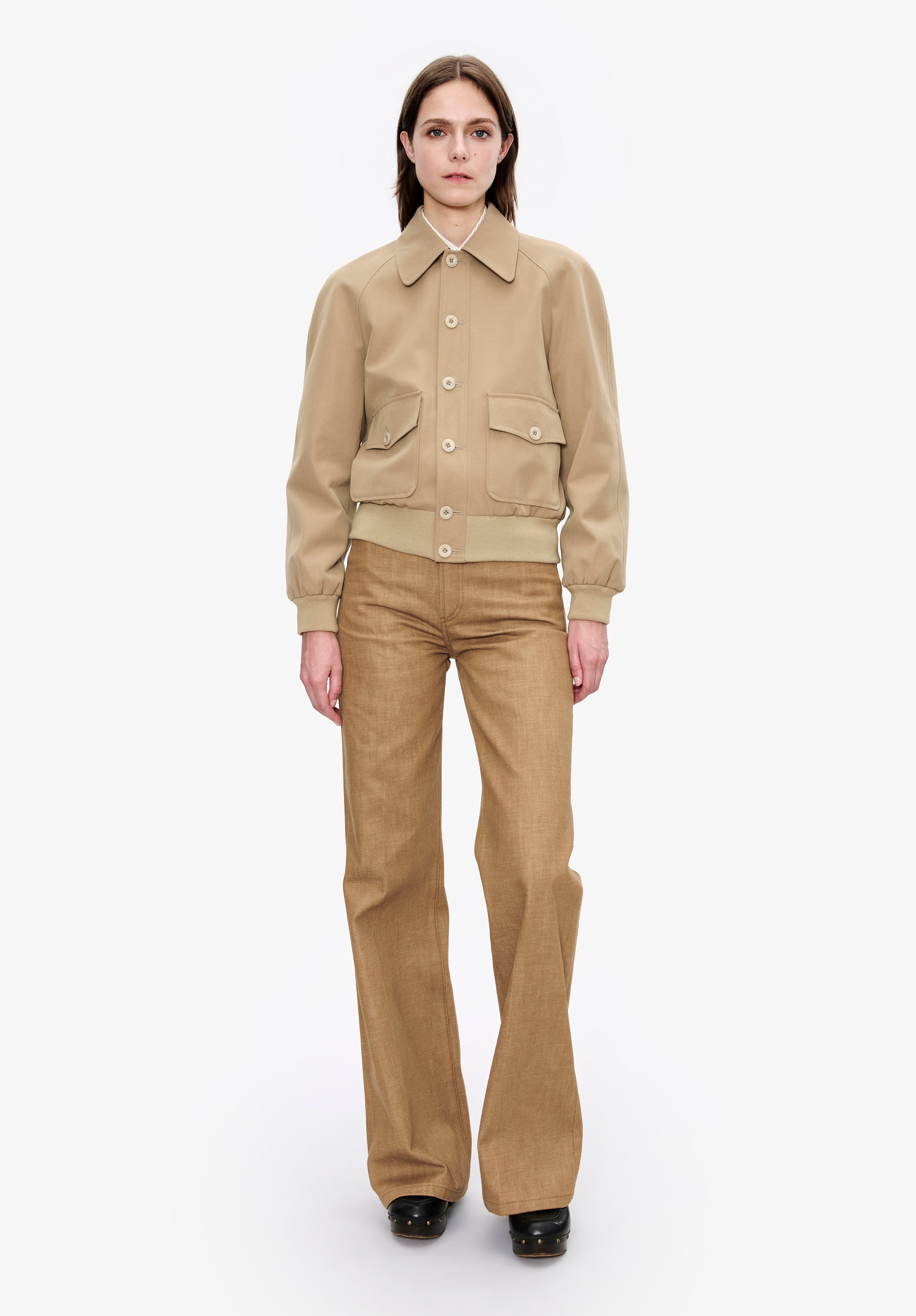 Jacket with raglan sleeves - 4
