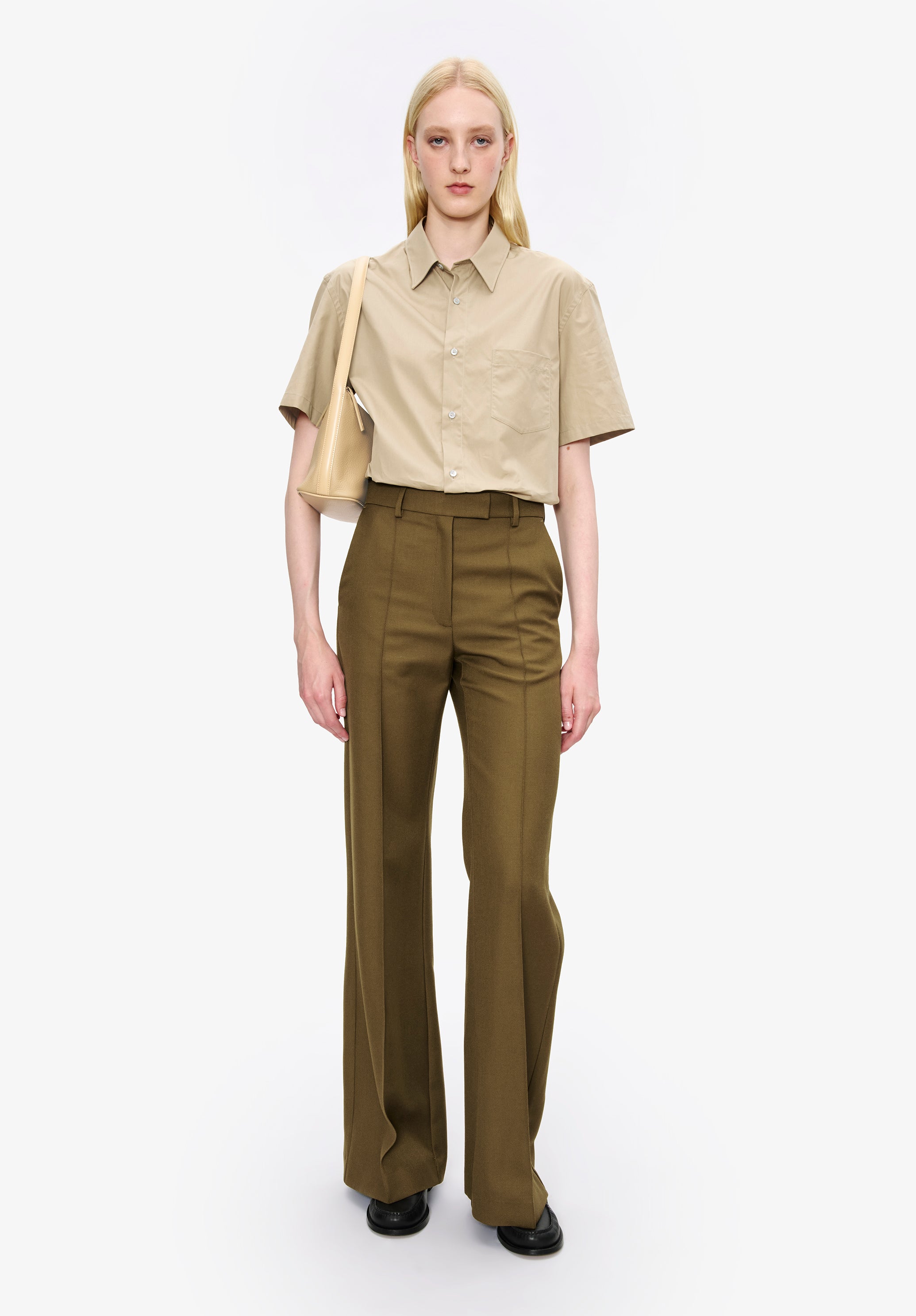 Poplin short-sleeve shirt - 5