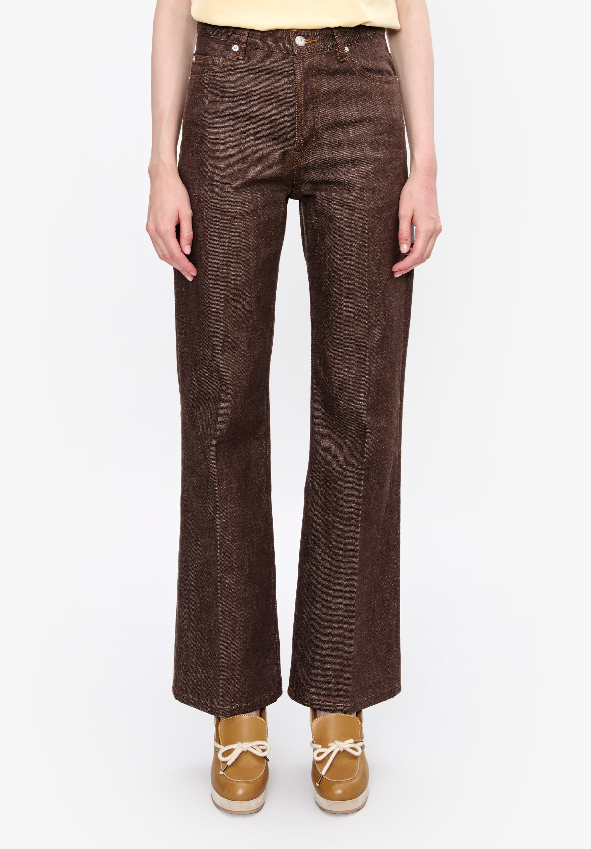 Selvedge denim jeans, stoned washed and raw jeans women | A.P.C.