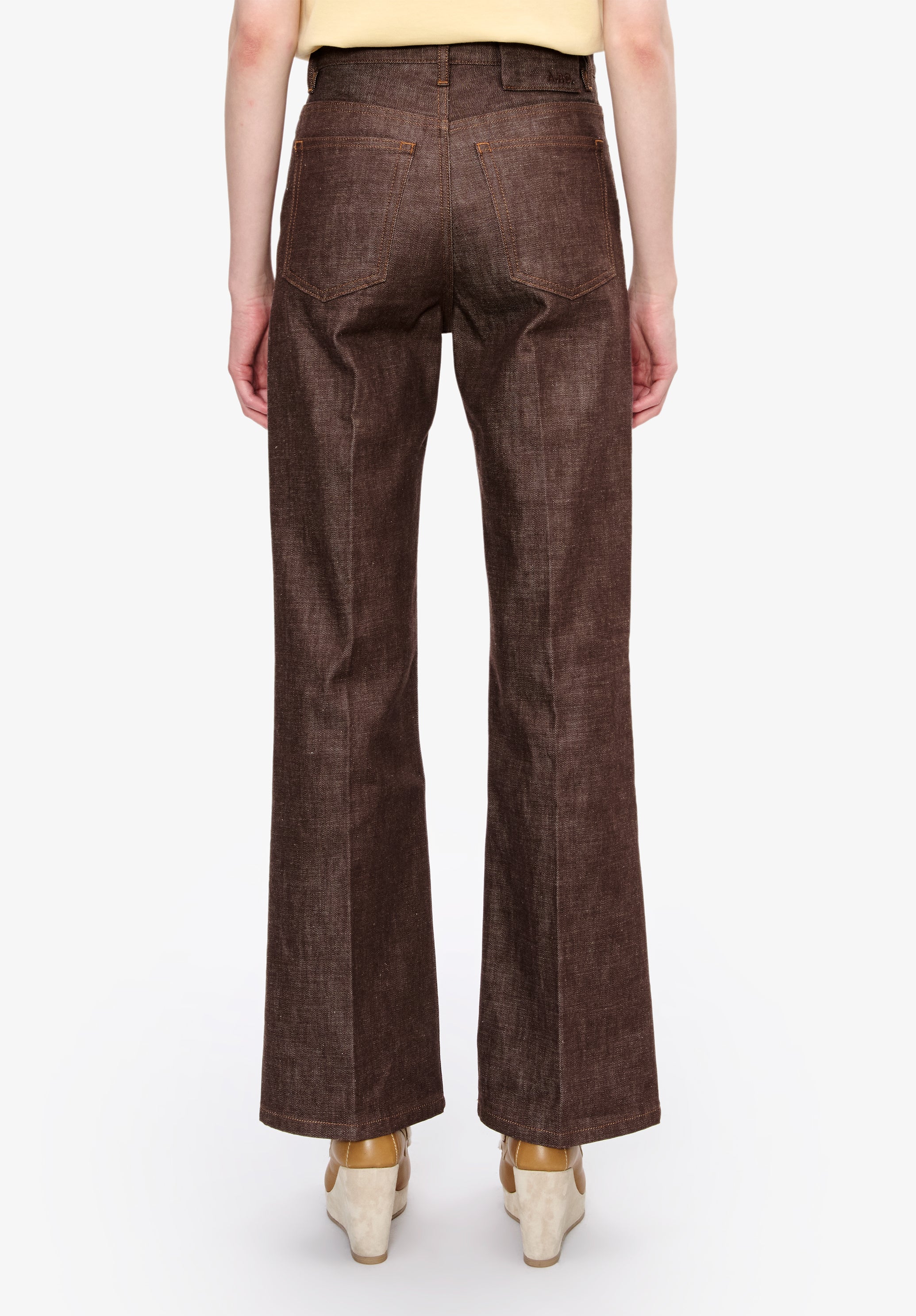 Selvedge denim jeans, stoned washed and raw jeans women | A.P.C.