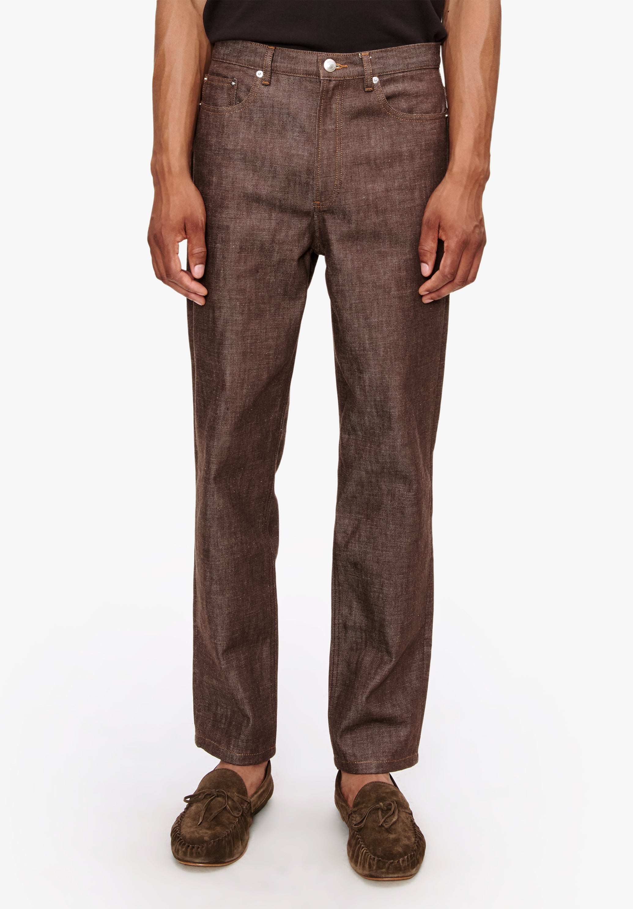 Selvdege jeans, raw and stone washed denim men | A.P.C.