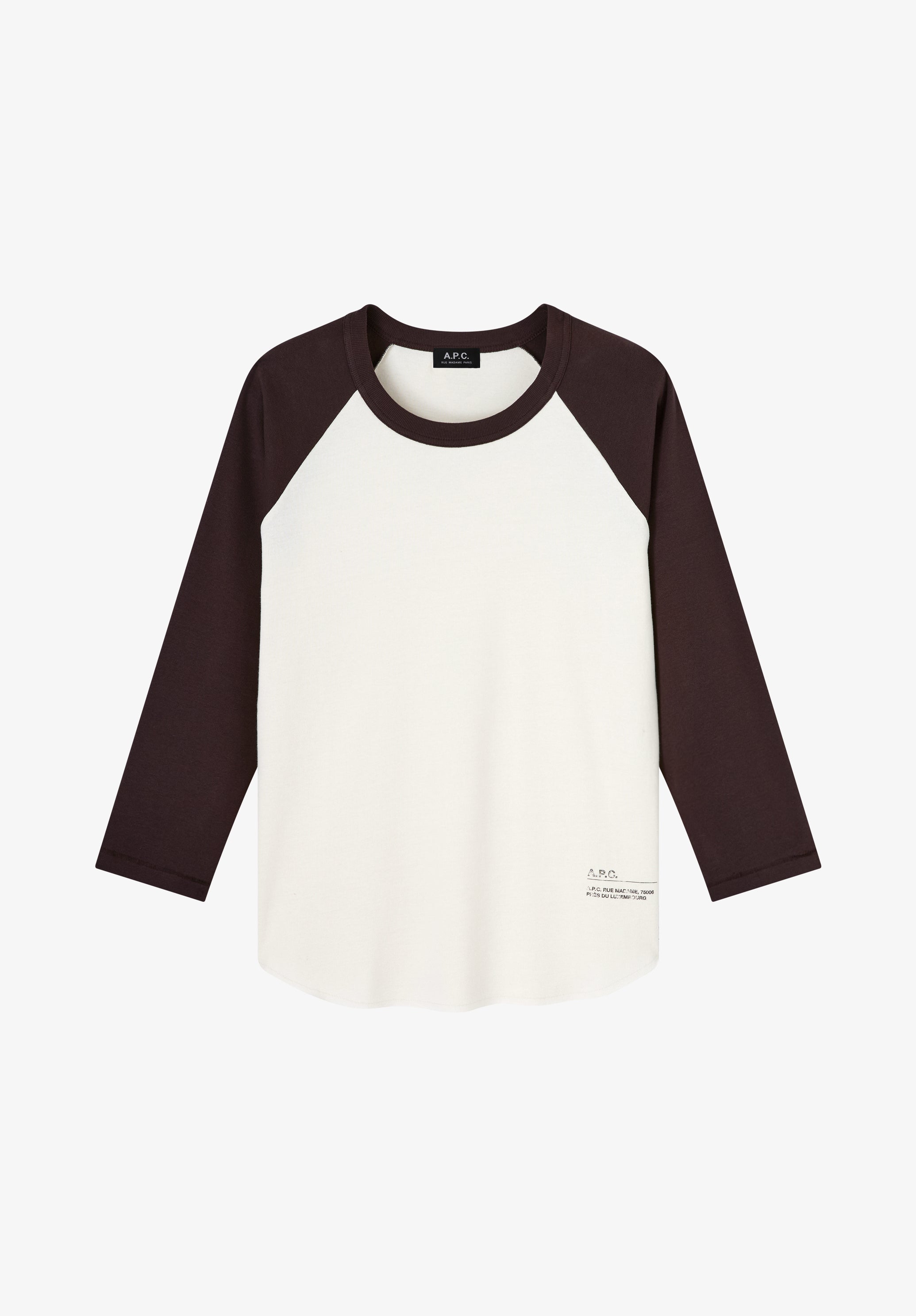 A.P.C. Logo Embroidered Long Sleeve T-shirt, Size L
