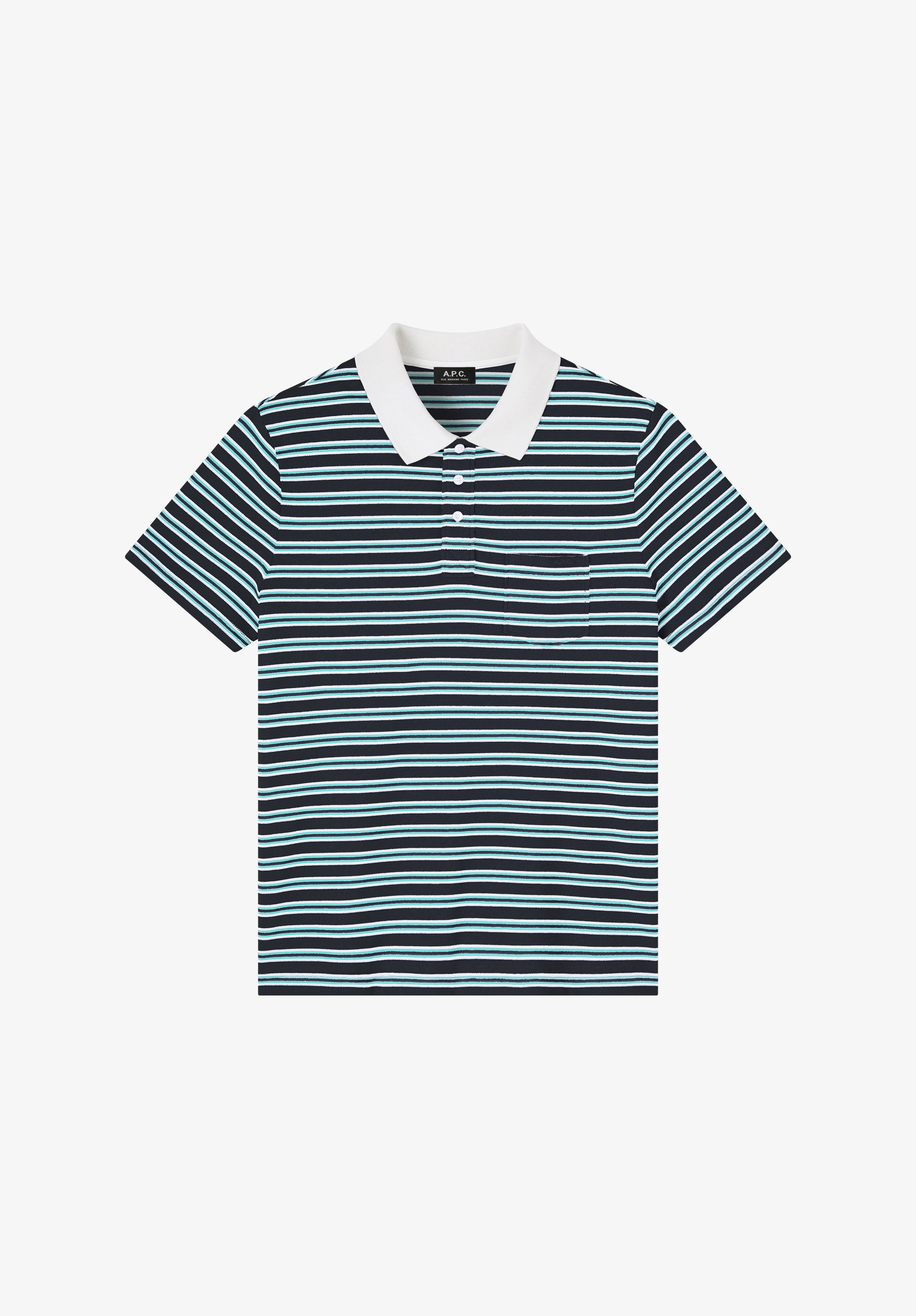 Quality cotton T shirts for men, round collar and polo shirt | A.P.C.
