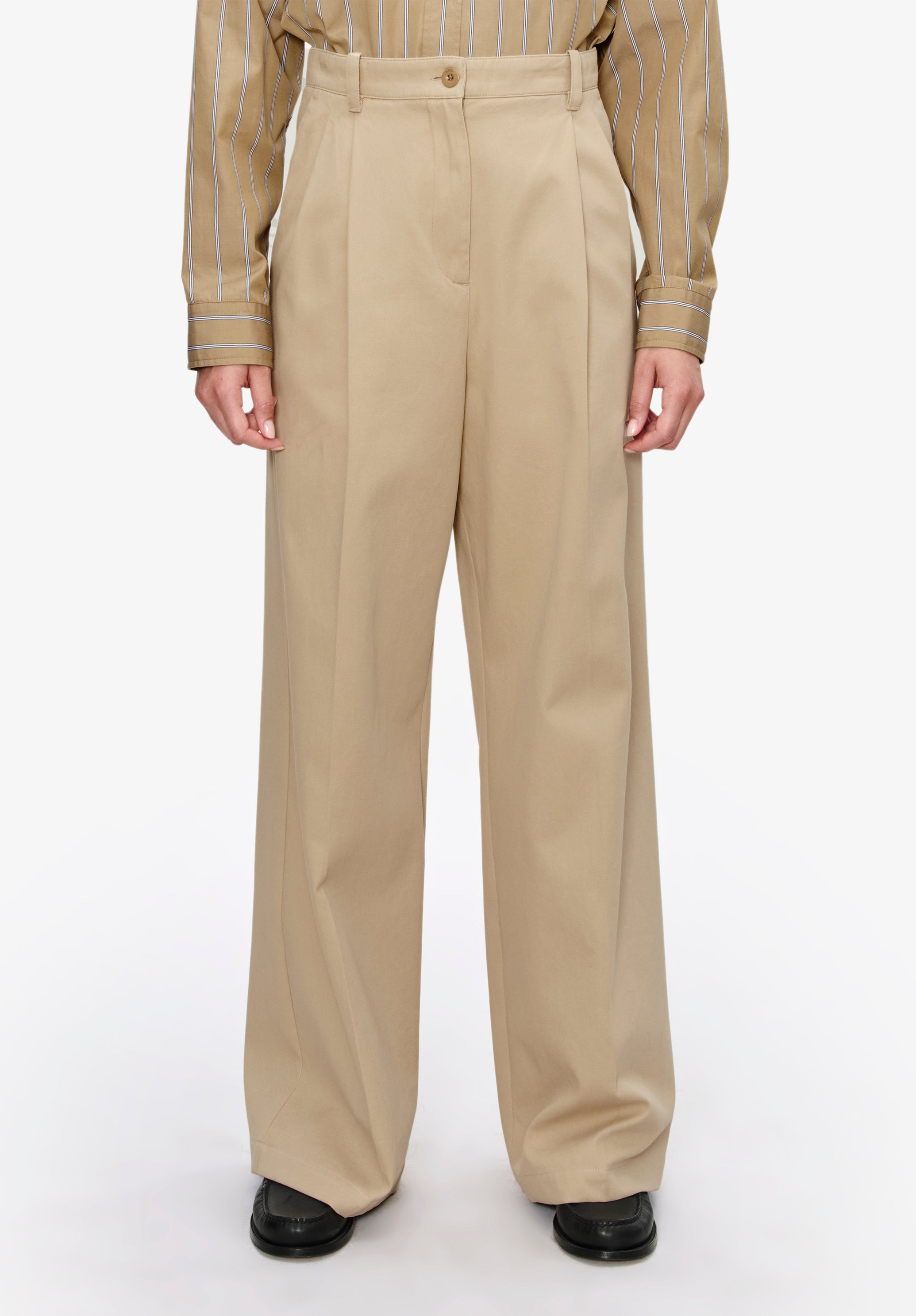 Straight trousers for women, high wasted pants | A.P.C.
