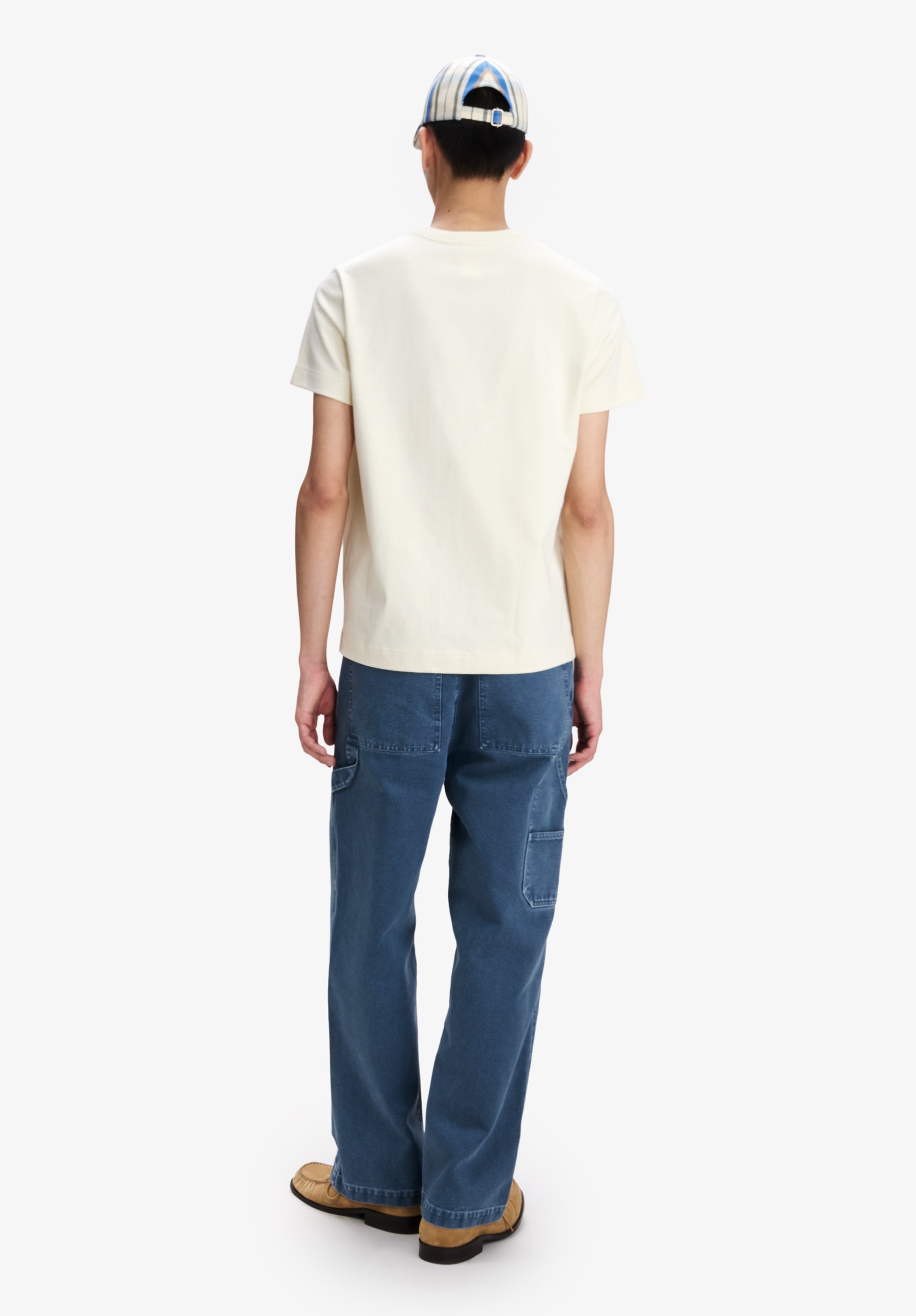 Weißes T-Shirt aus Bio-Baumwolle