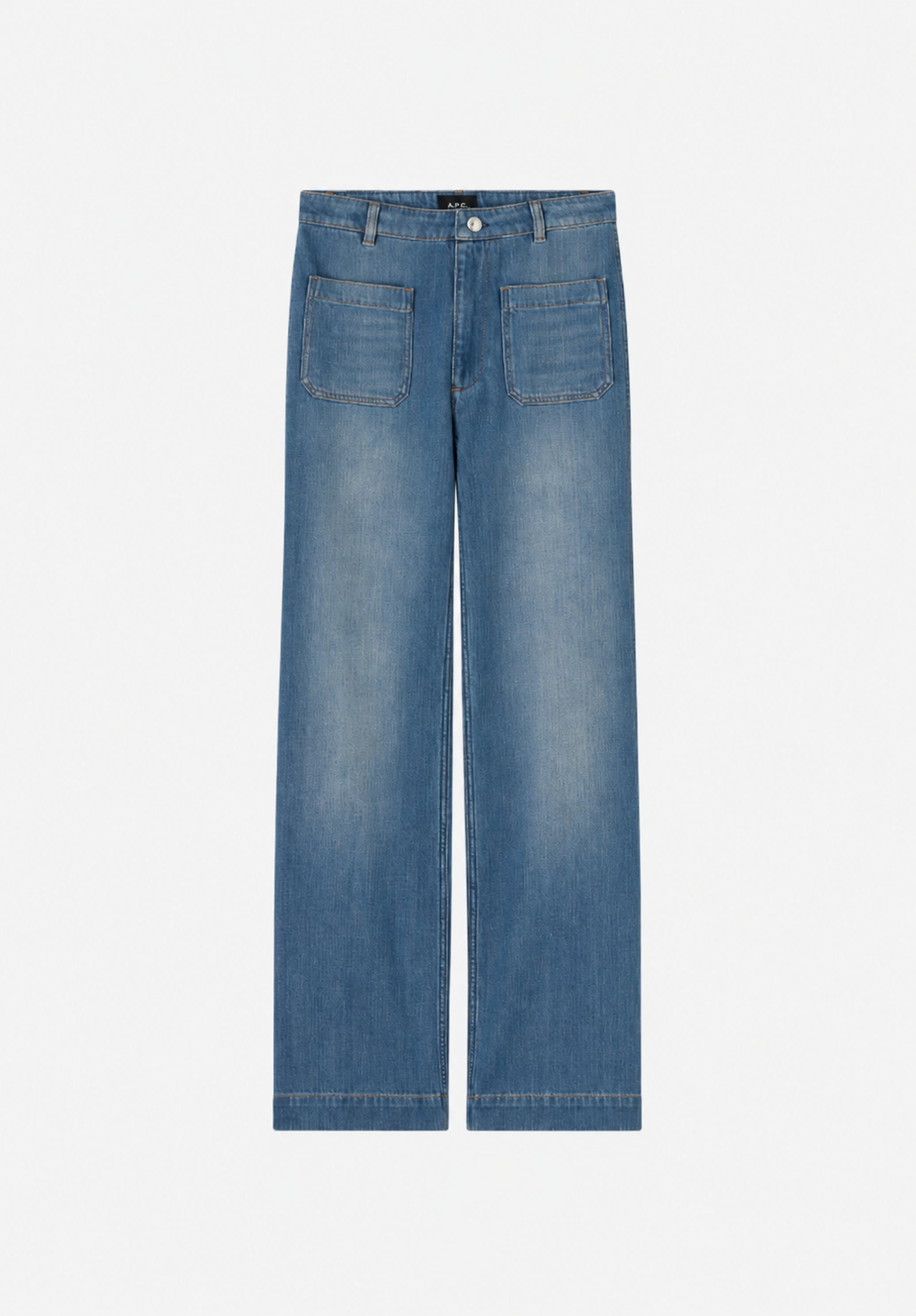 Selvedge denim jeans, stoned washed and raw jeans women | A.P.C.