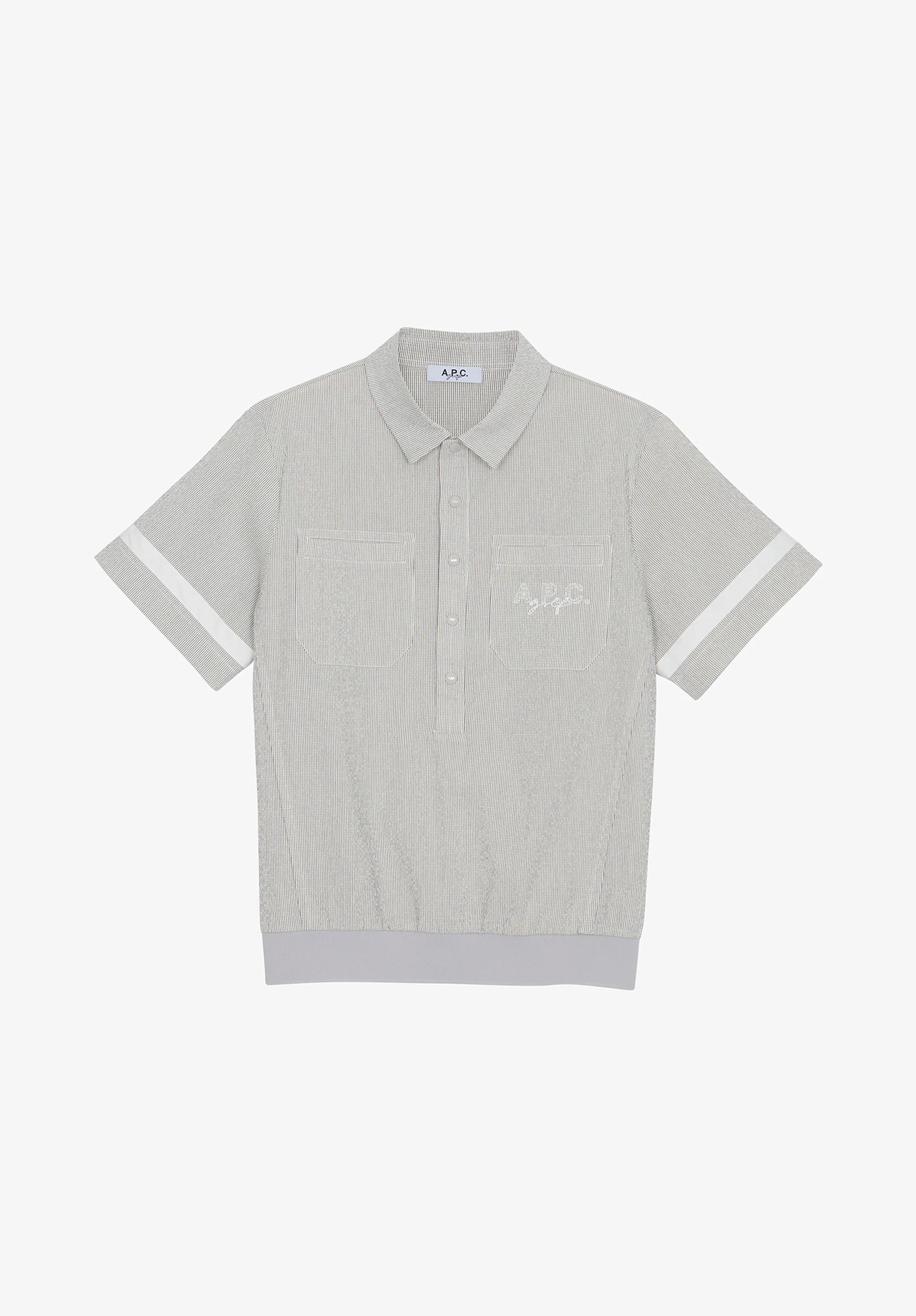 Seersucker polo A.P.C. Golf