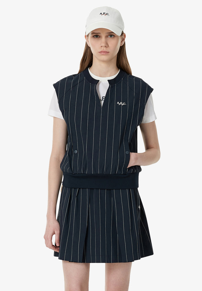 Top Sans Manches Apc Golf Iaj Cohqq F32057