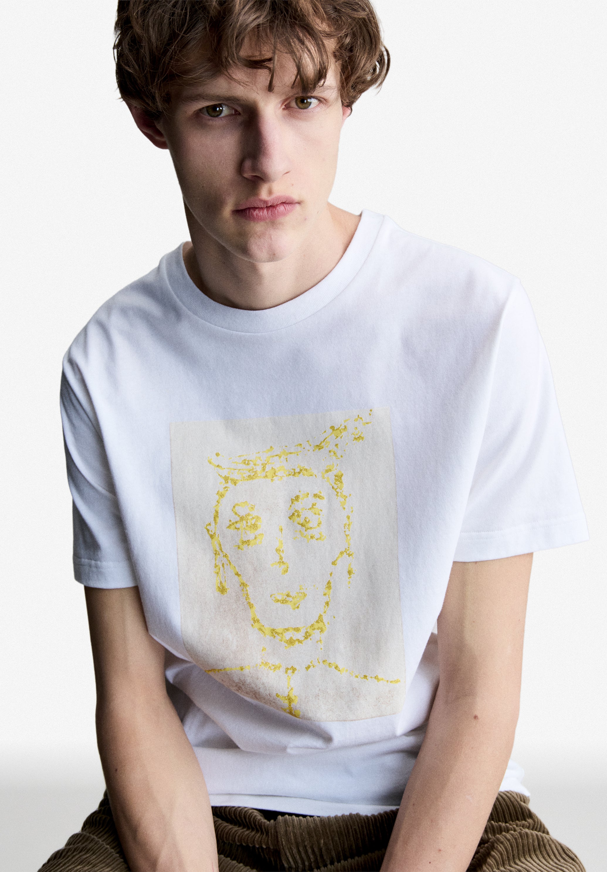 Quality cotton T shirts for men, round collar and polo shirt | A.P.C.