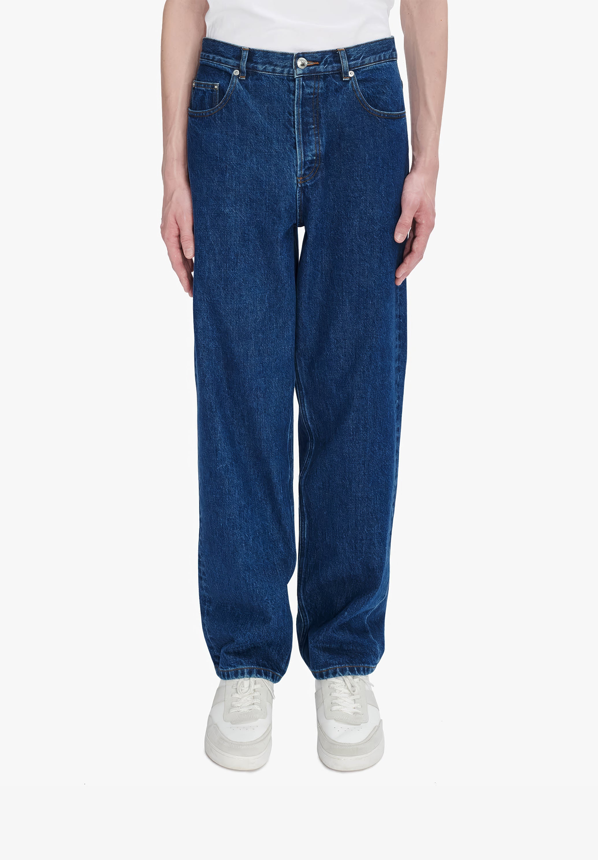 Fairfax jeans | Stonewashed Indigo Japanese Denim | A.P.C.