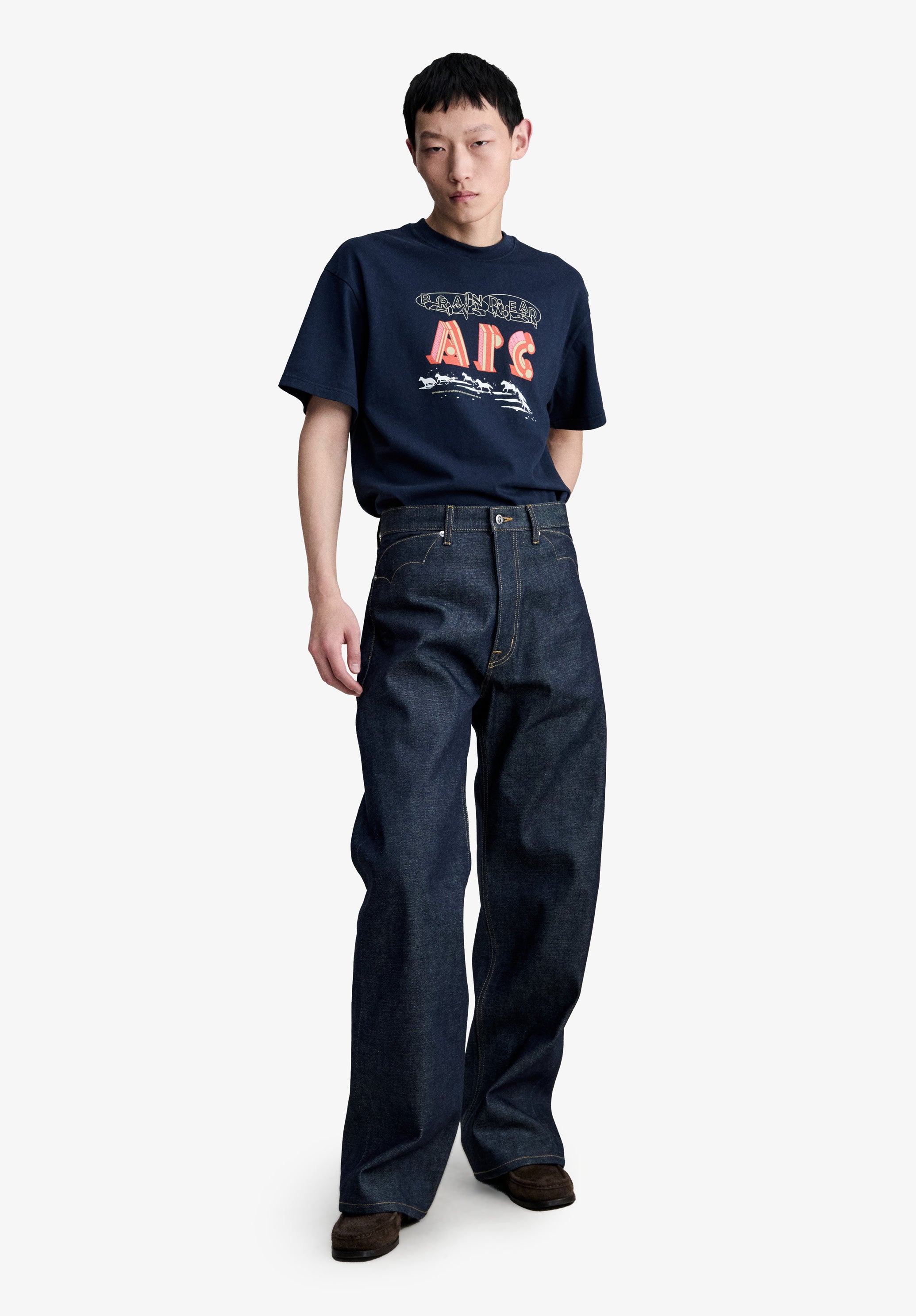 A.P.C. x Brain Dead 2 T-shirt - 1