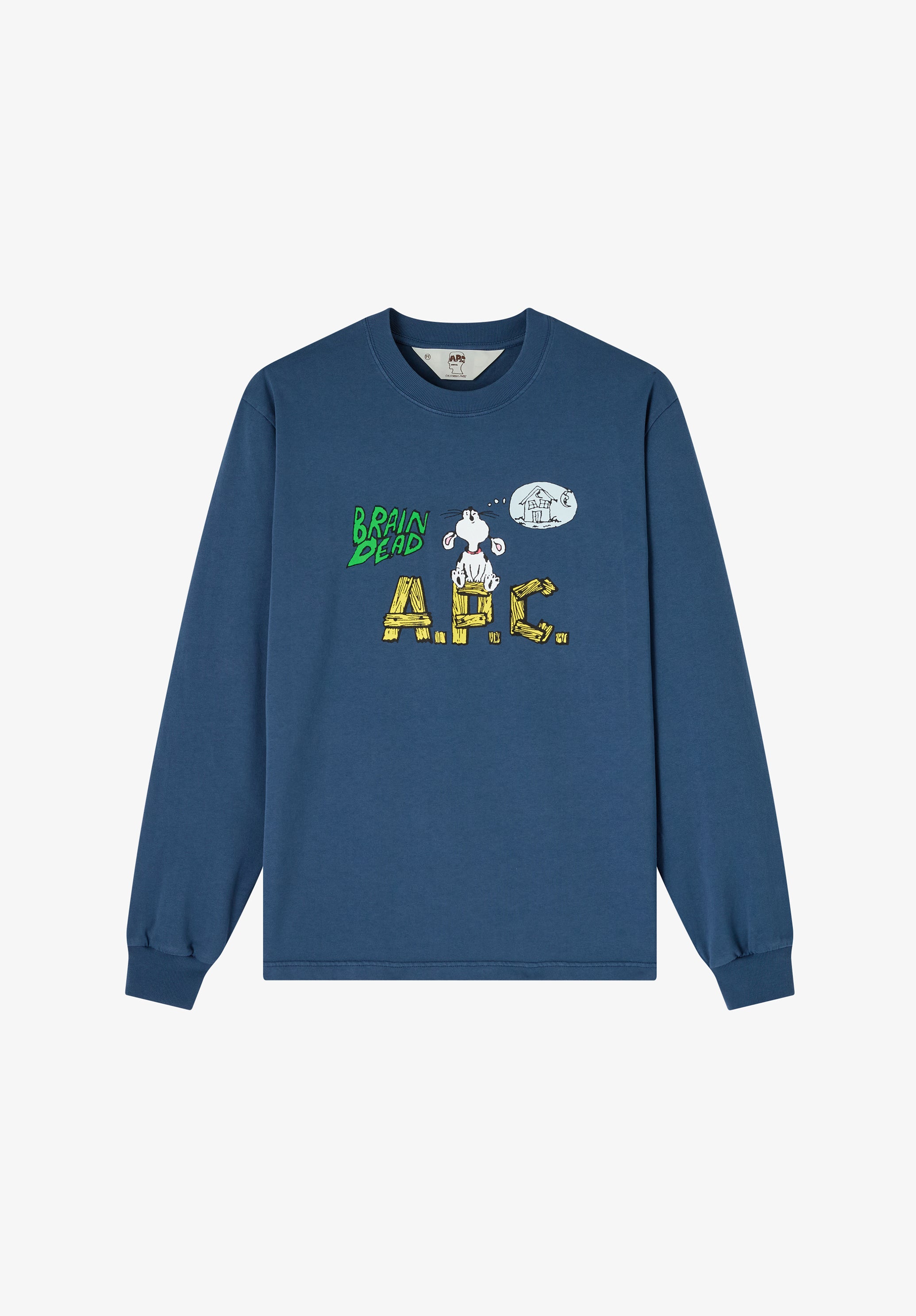 A.P.C. x Brain Dead Homesick long-sleeve T-shirt | A.P.C.