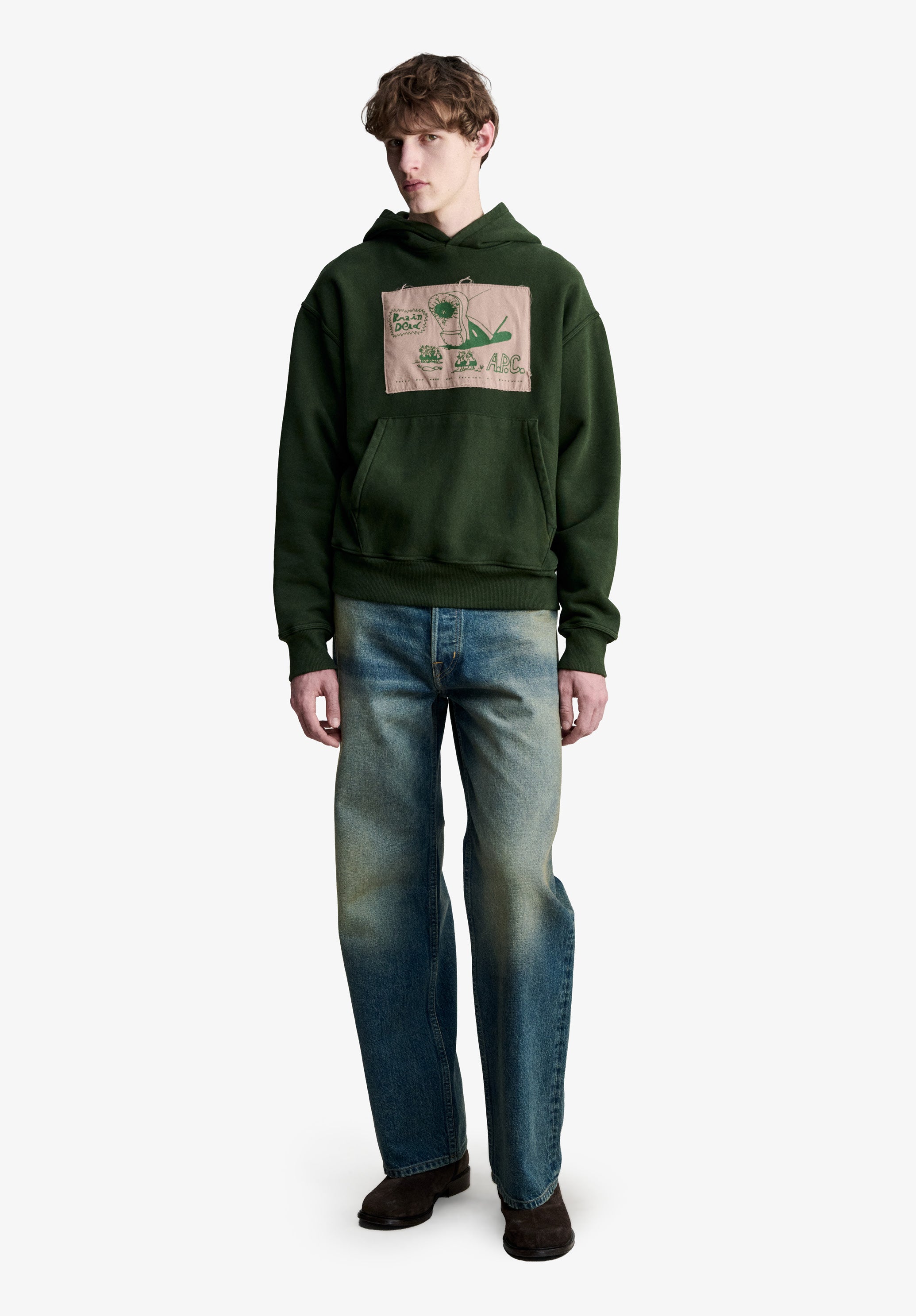 ⌘*⌘様 brain dead カバーオール A.P.C. x Brain Dead Stomp hoodie | A.P.C.