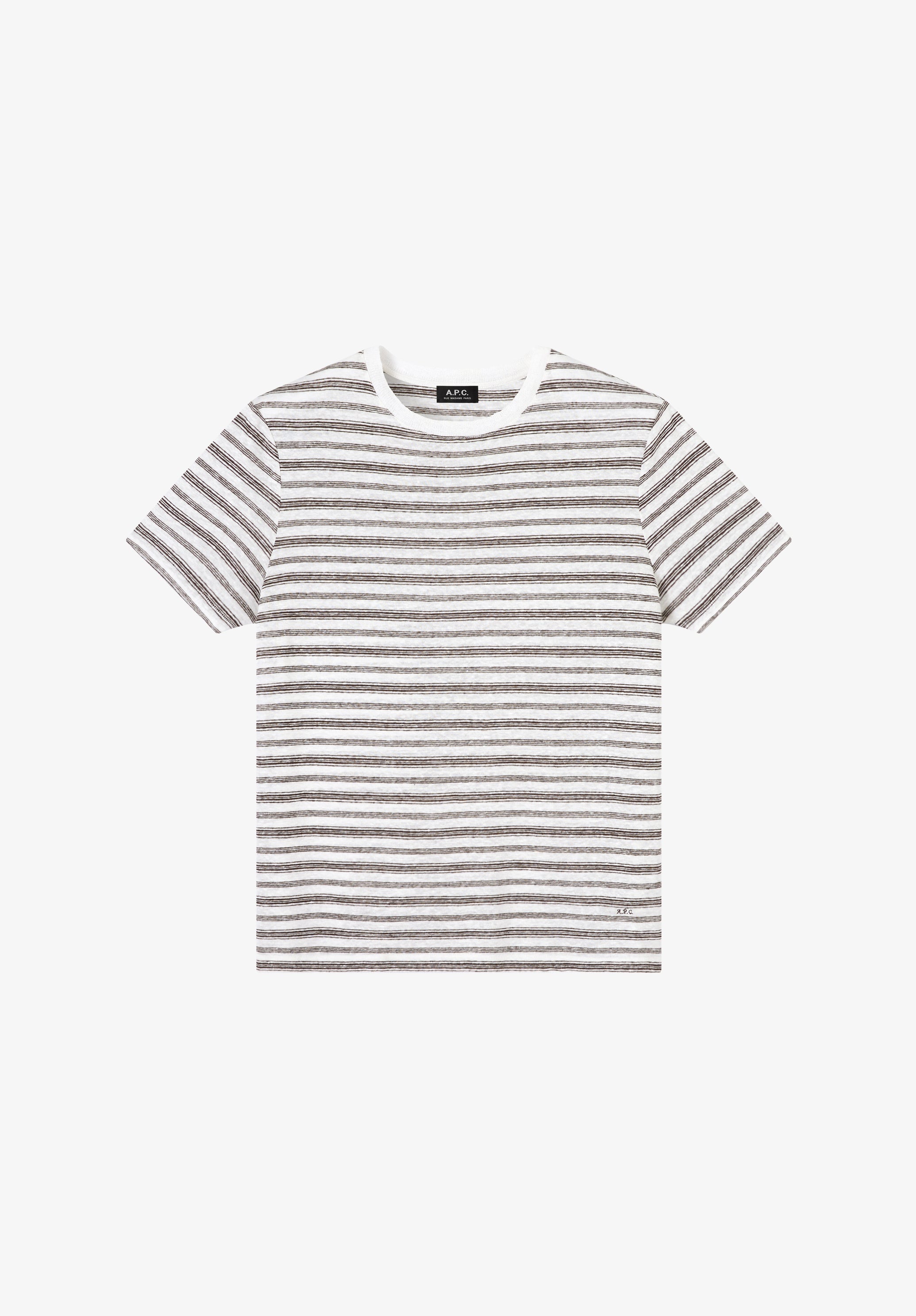Quality cotton T shirts for men, round collar and polo shirt | A.P.C.
