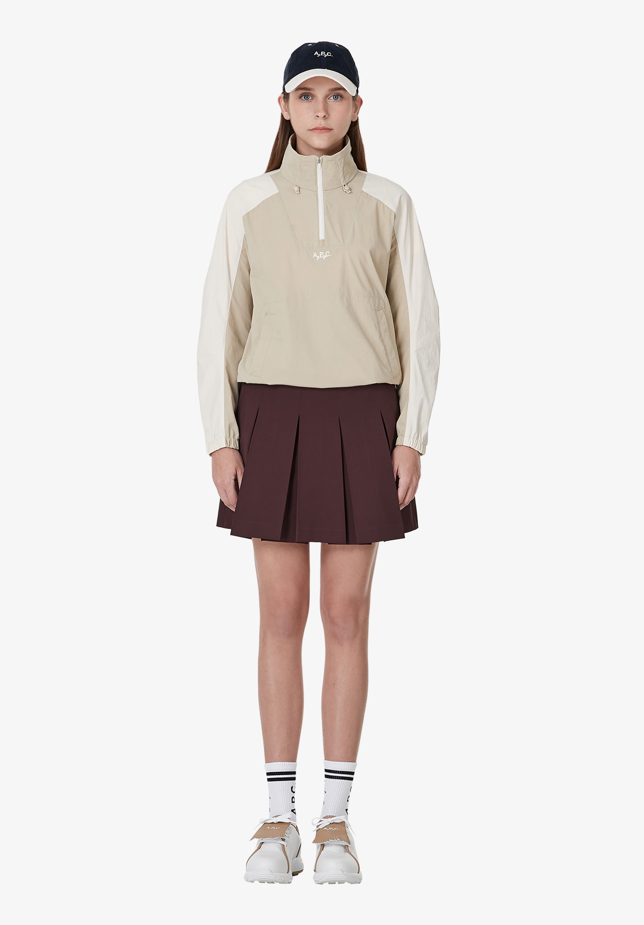 Stand-collar windbreaker - 1