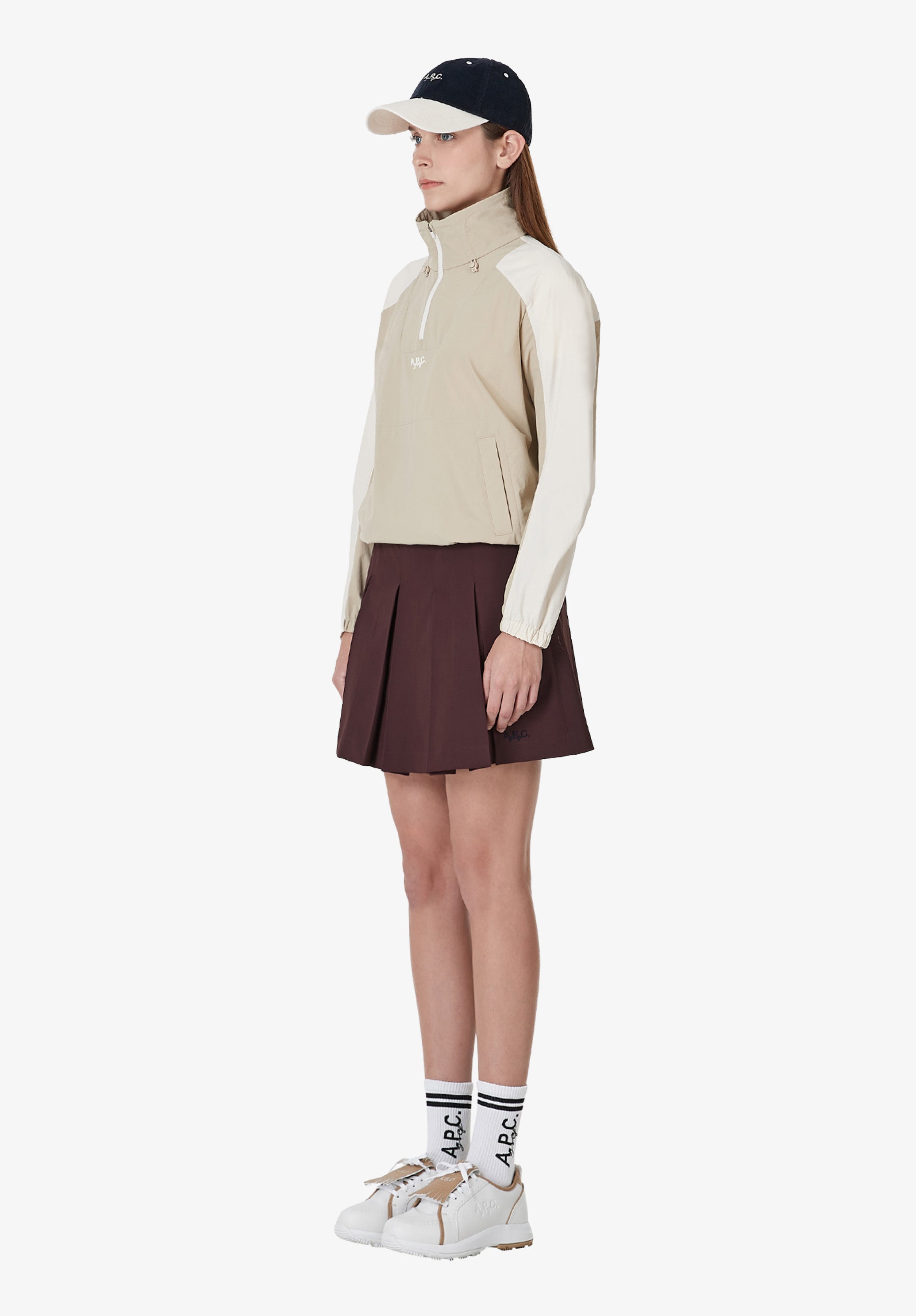 Stand-collar windbreaker - 2