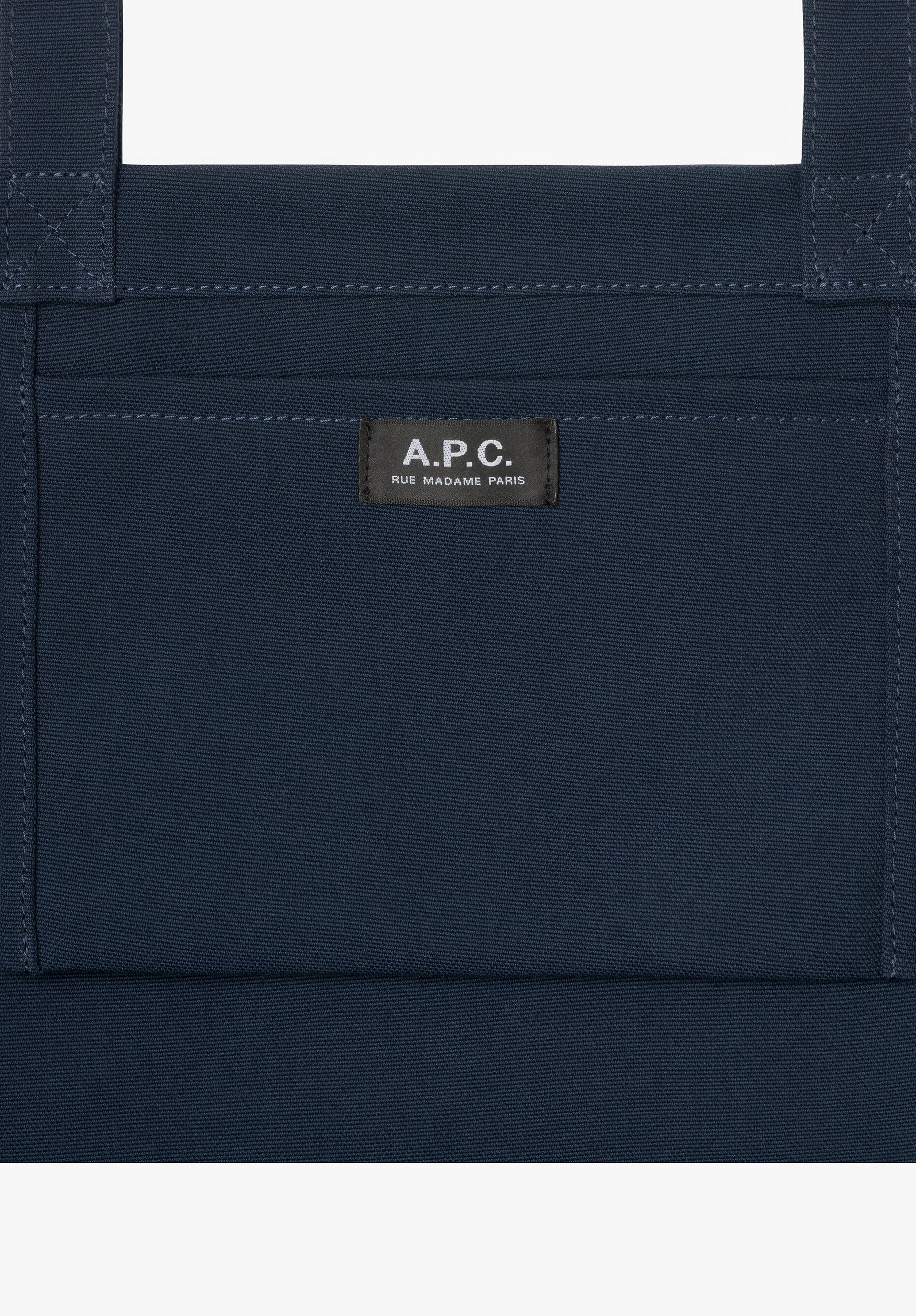 ショルダーバッグ・ポシェット APC Diane Lu Madame Shoulder Bag Dark Navy PSAJSM61938IAK PS Diane Rue Madame shopping bag | Recycled canvas | A.P.C.