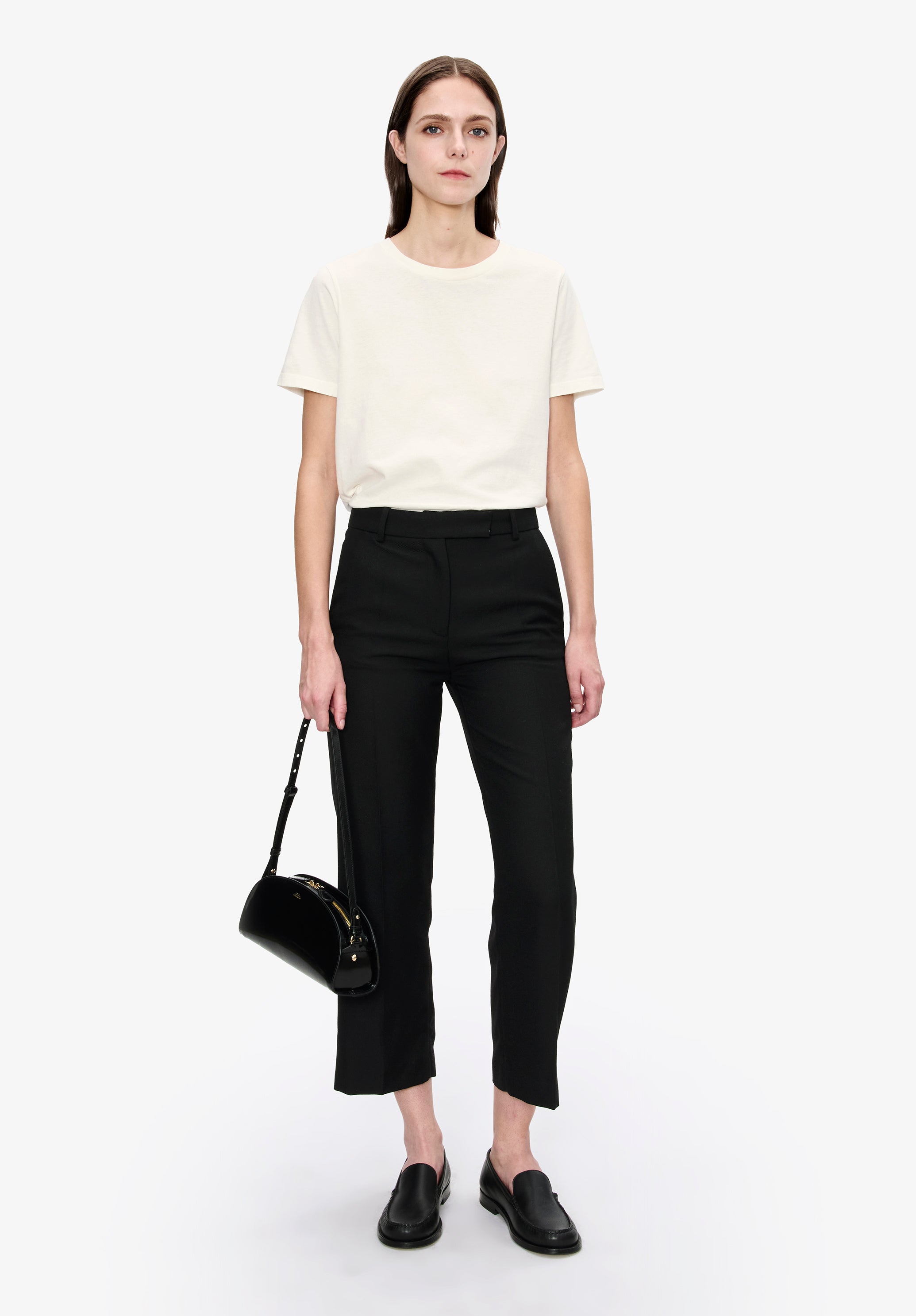 Straight-leg trousers with a permanent crease | A.P.C.