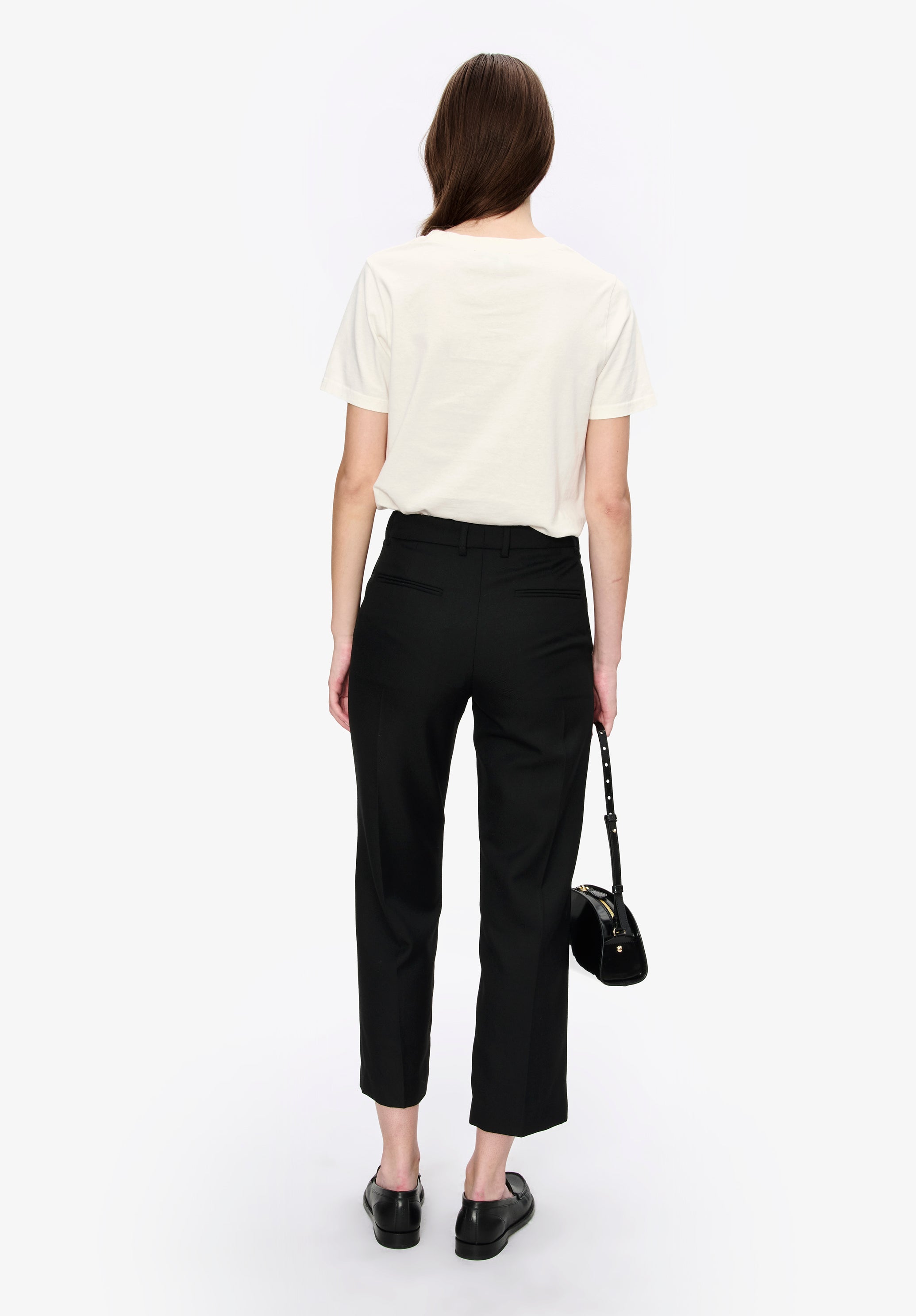 Straight-leg trousers with a permanent crease | A.P.C.