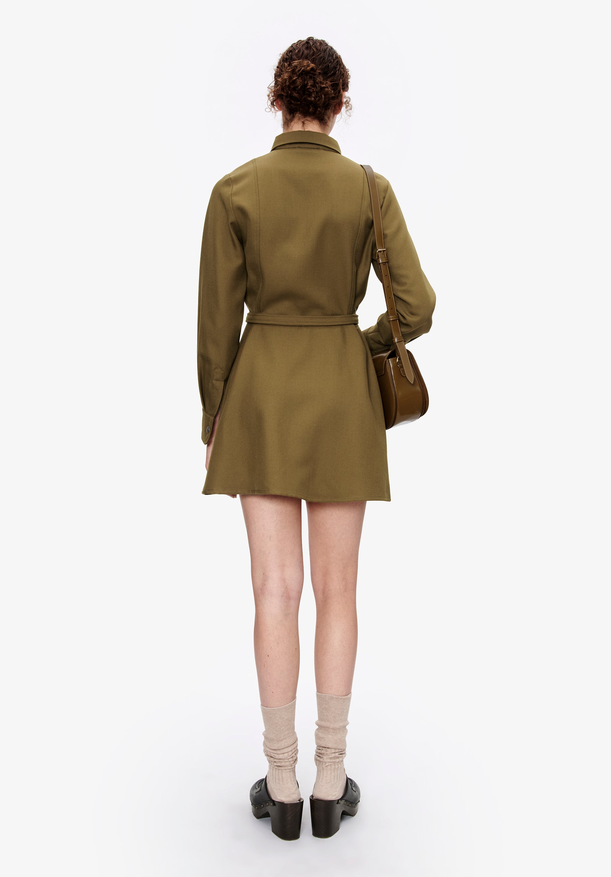 Belted shirt-dress - 3