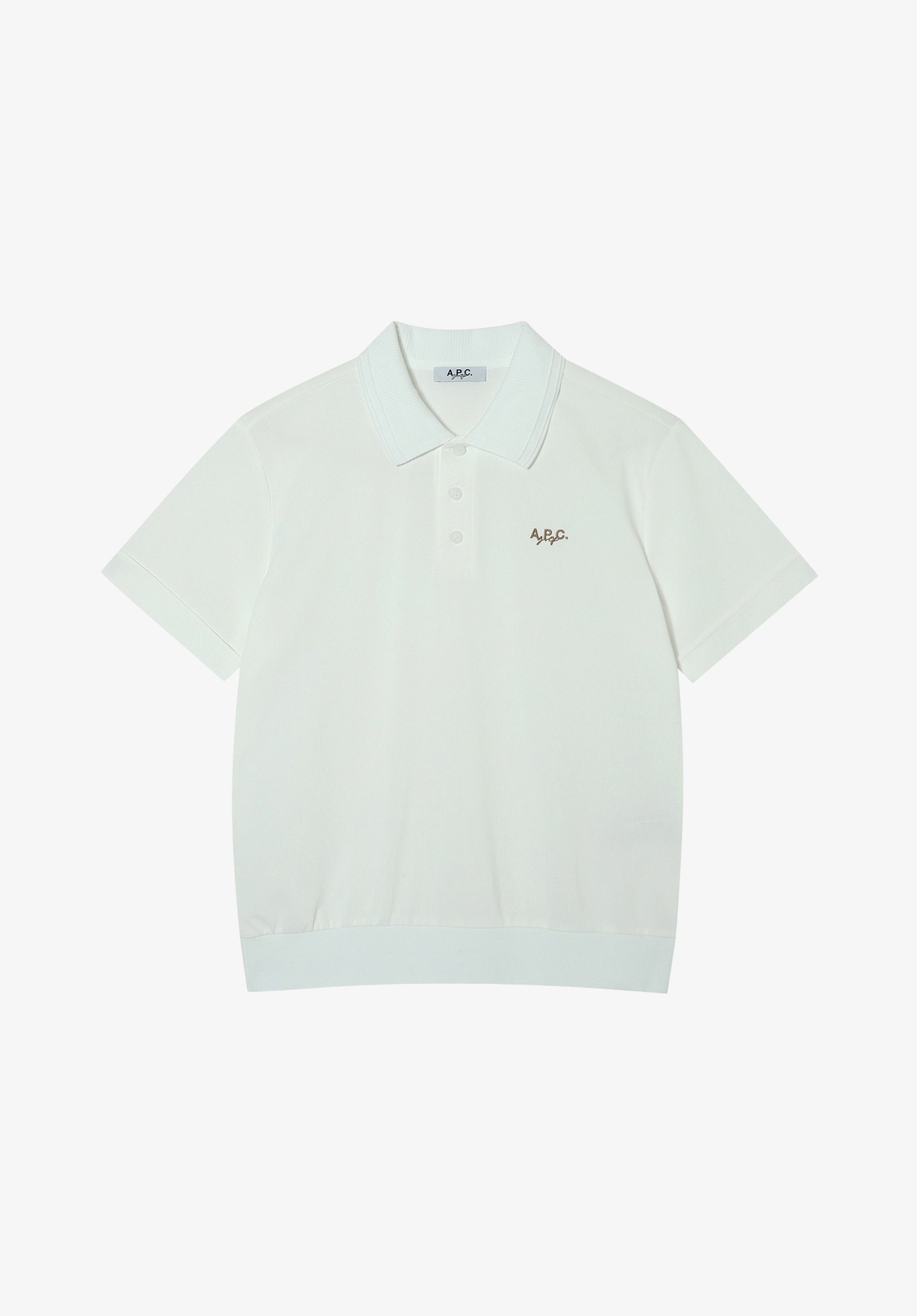 A.P.C. Golf logo polo shirt - 0